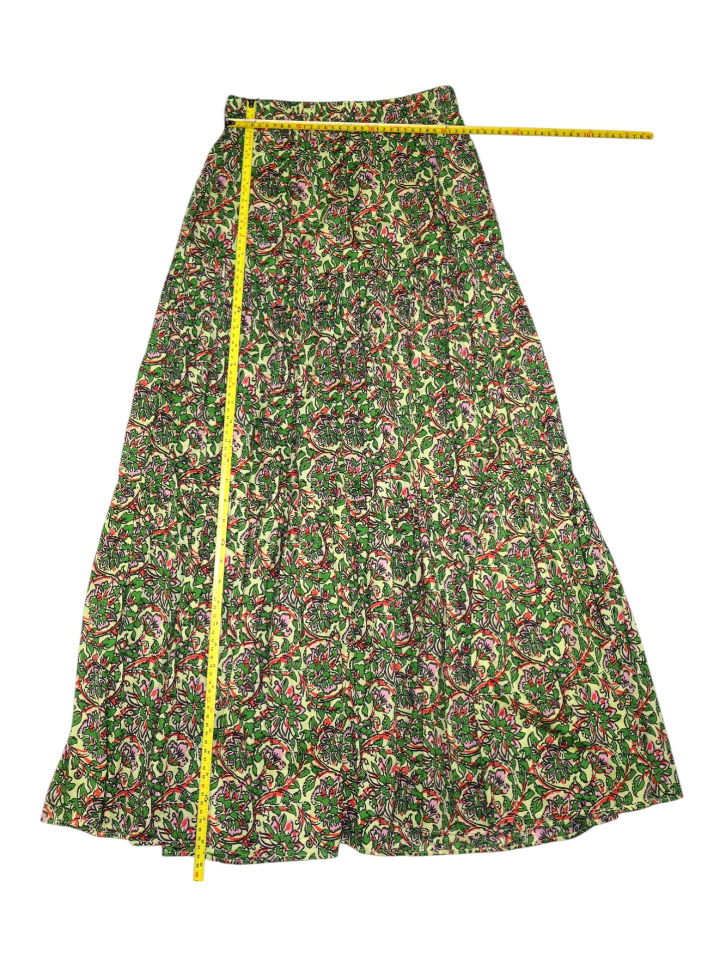 FALDA MAXI CON ESTAMPADO FLORAL | ZARA | TALLA XS/S