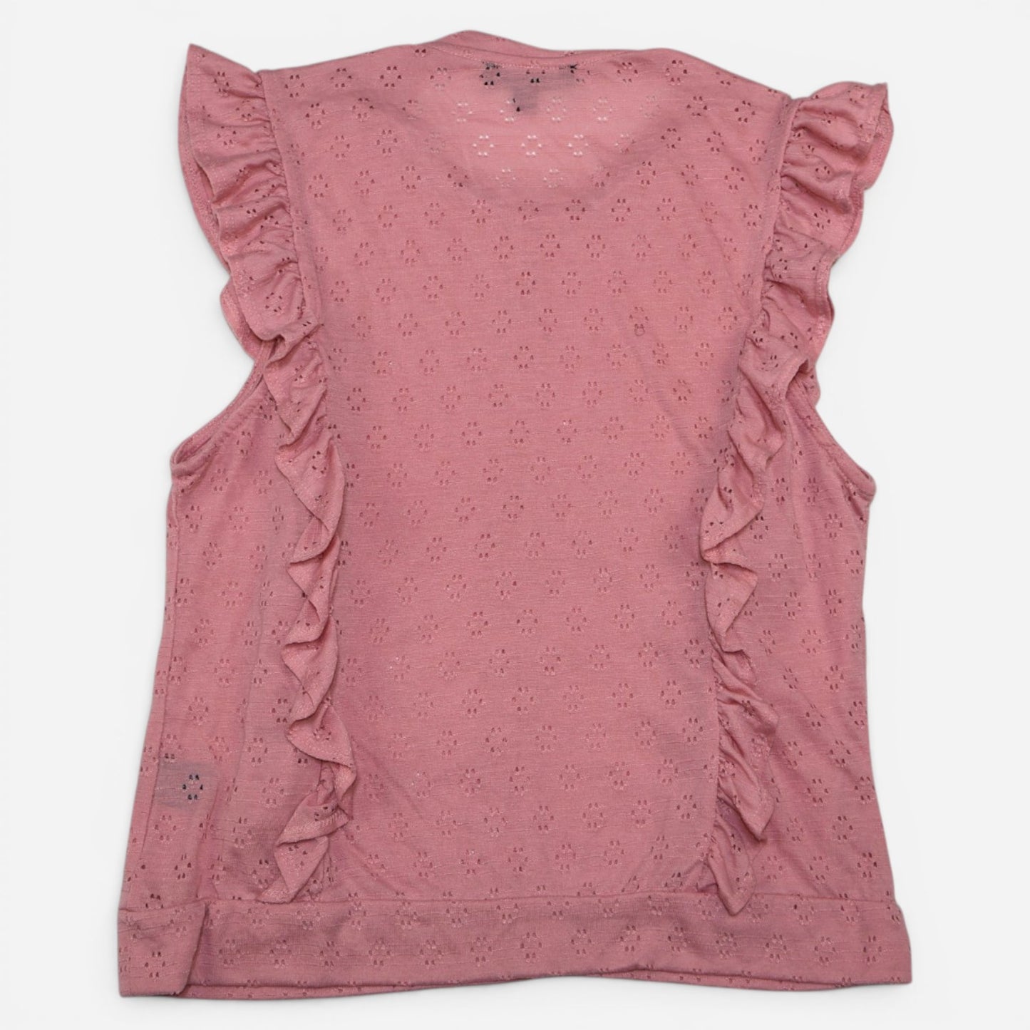 BLUSA ROSADA CON VOLANTES PARA NIÑAS | STUNN’D | TALLA M