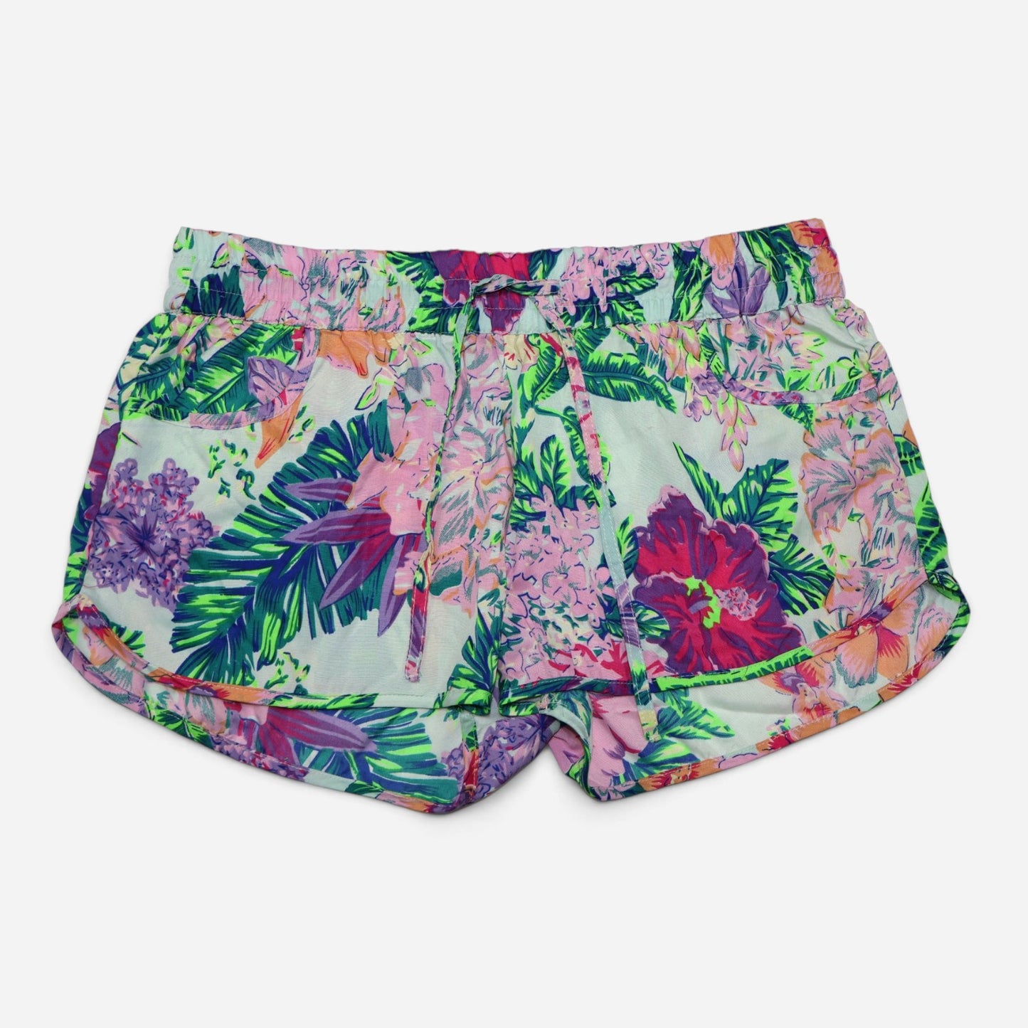SHORT DE BAÑO CON ESTAMPADO TROPICAL PARA MUJER | HARMONY + HAVOC | TALLA L