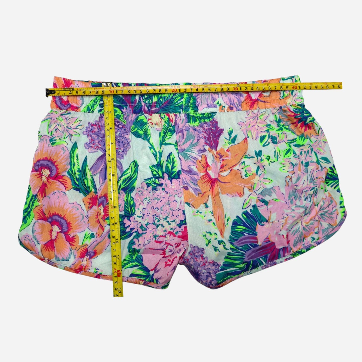 SHORT DE BAÑO CON ESTAMPADO TROPICAL PARA MUJER | HARMONY + HAVOC | TALLA L