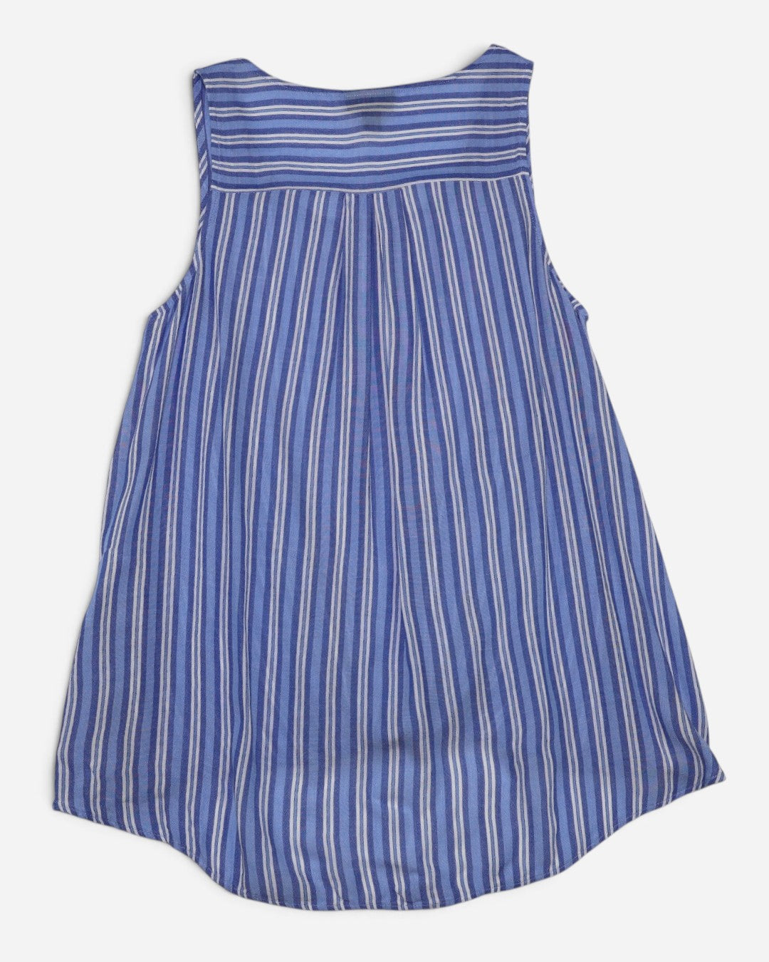 BLUSA AZUL DE RAYAS SIN MANGAS | A.N.A. | TALLA  M