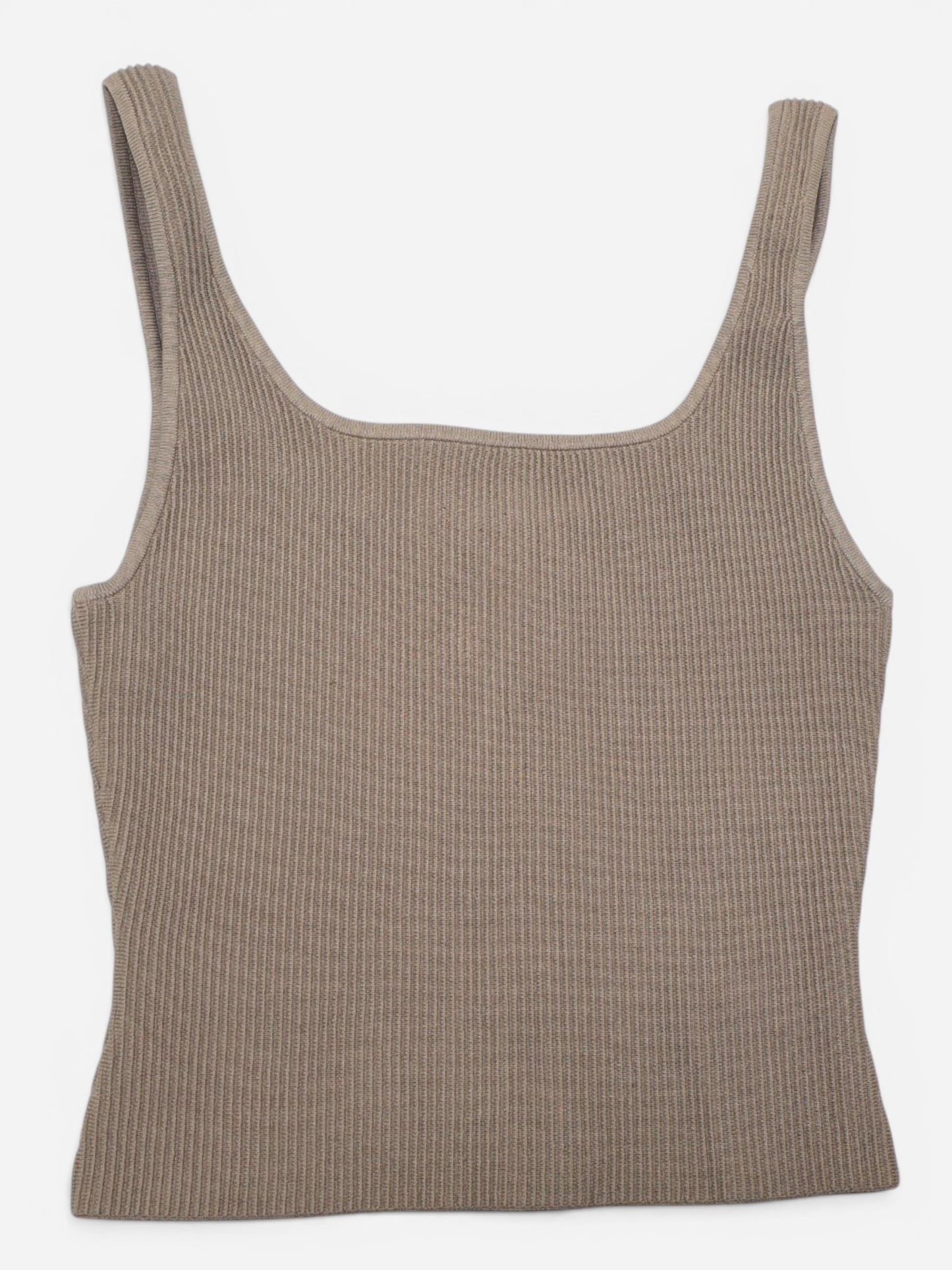 TOP BEIGE DE TEXTURA ELÁSTICA | BABATON | TALLA M