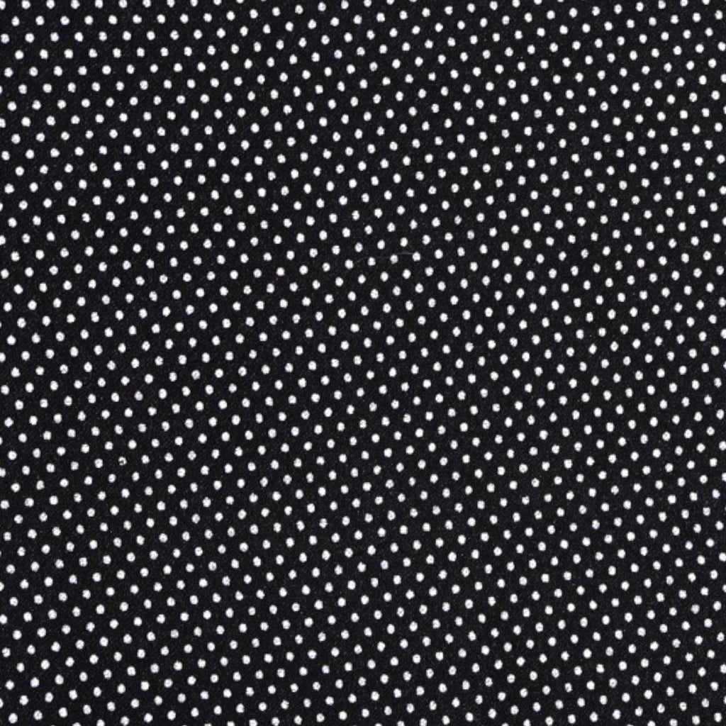 PANTALÓN CAPRI NEGRO CON PUNTITOS BLANCOS | PECK & PECK | TALLA 2 (XS)