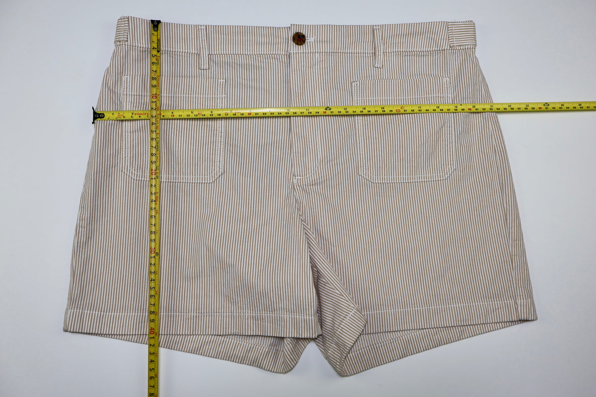 SHORT CLÁSICO DE RAYAS CON STRETCH | TOMMY HILFIGER | TALLA 16 (XL)