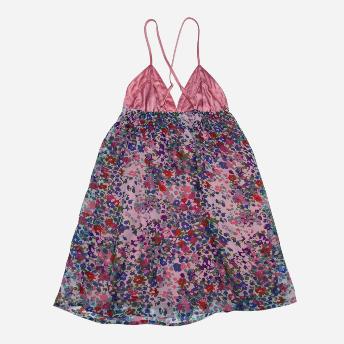 VESTIDO DE TIRANTES CON ESTAMPADO FLORAL | FOREVER 21 | TALLA S