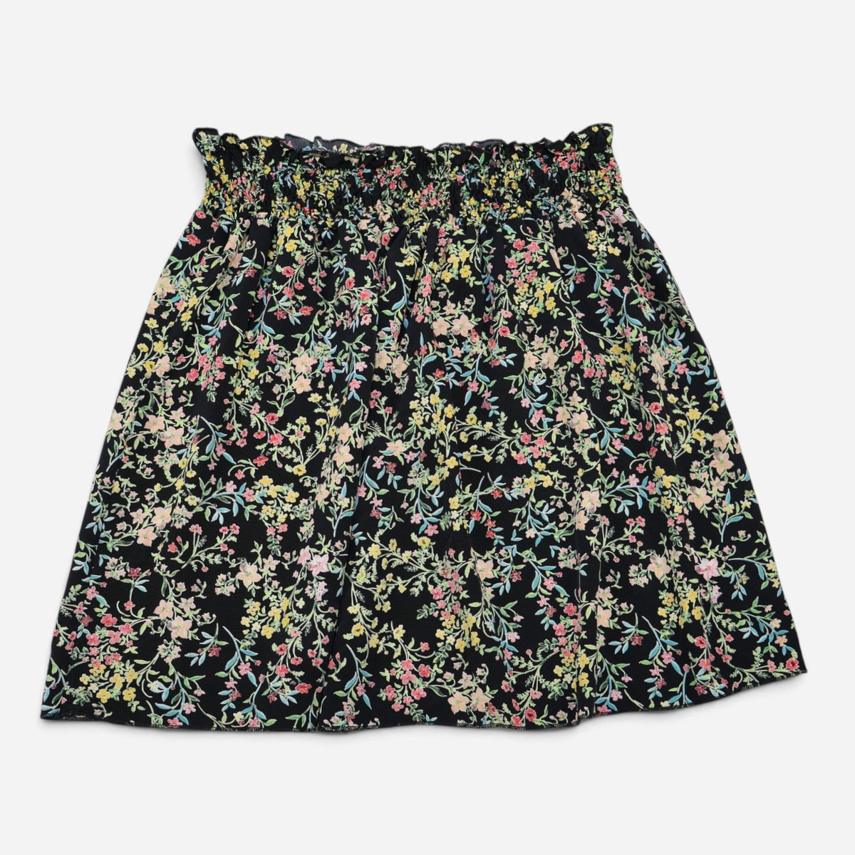 FALDA CORTA CON ESTAMPADO FLORAL | TALLA 2XL