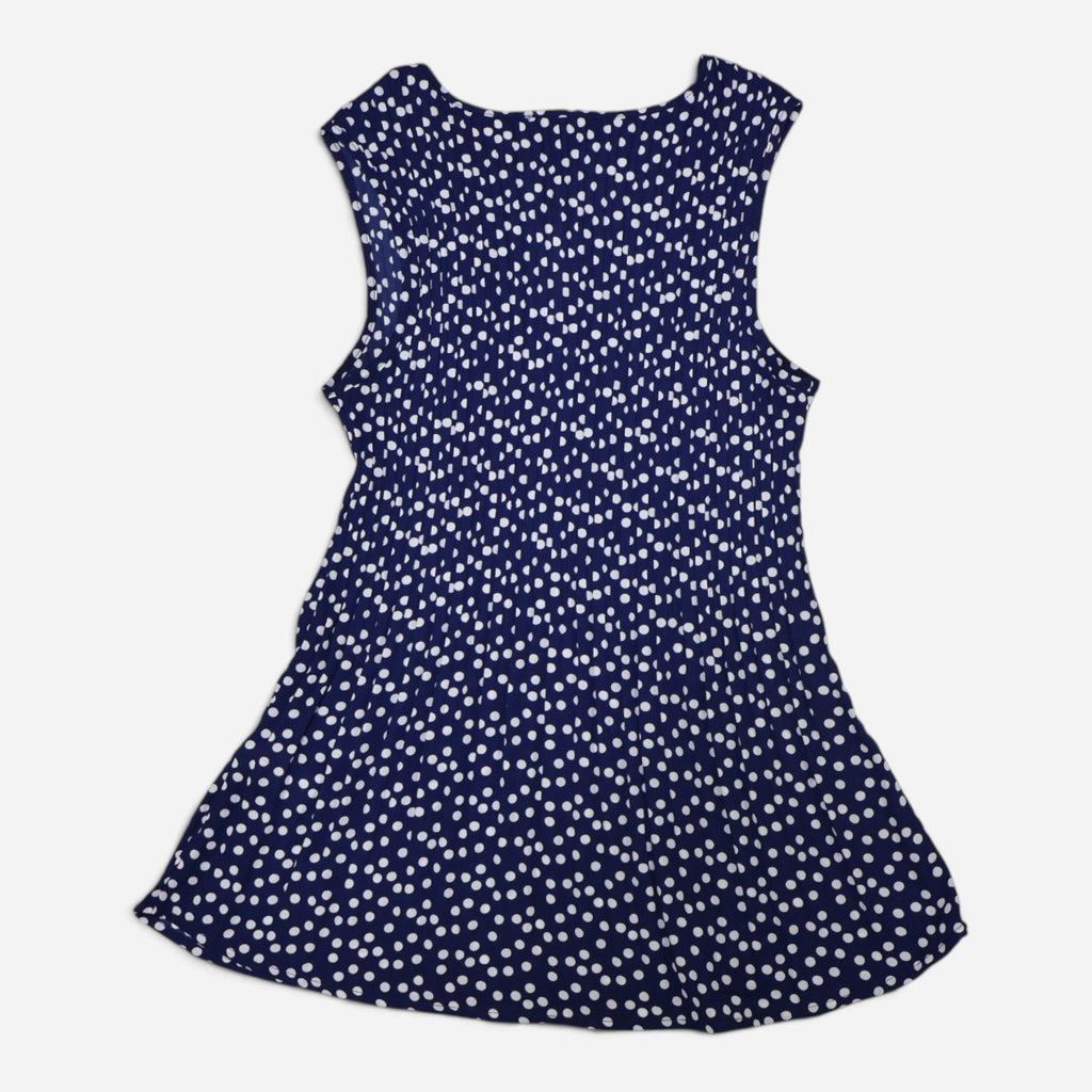 BLUSA SIN MANGAS CON ESTAMPADO DE LUNARES | MELISSA PAIGE | TALLA S PETITE
