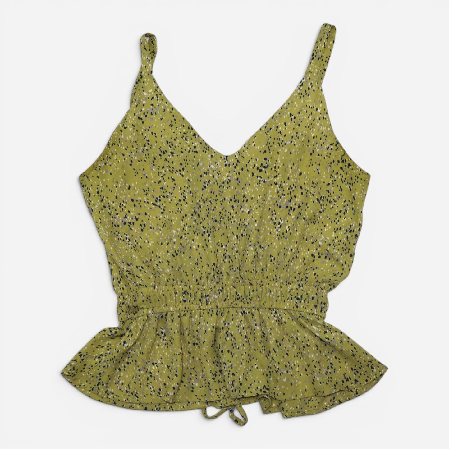 TOP DE TIRANTES VERDE CON ESTAMPADO | SIENNA SKY | TALLA S