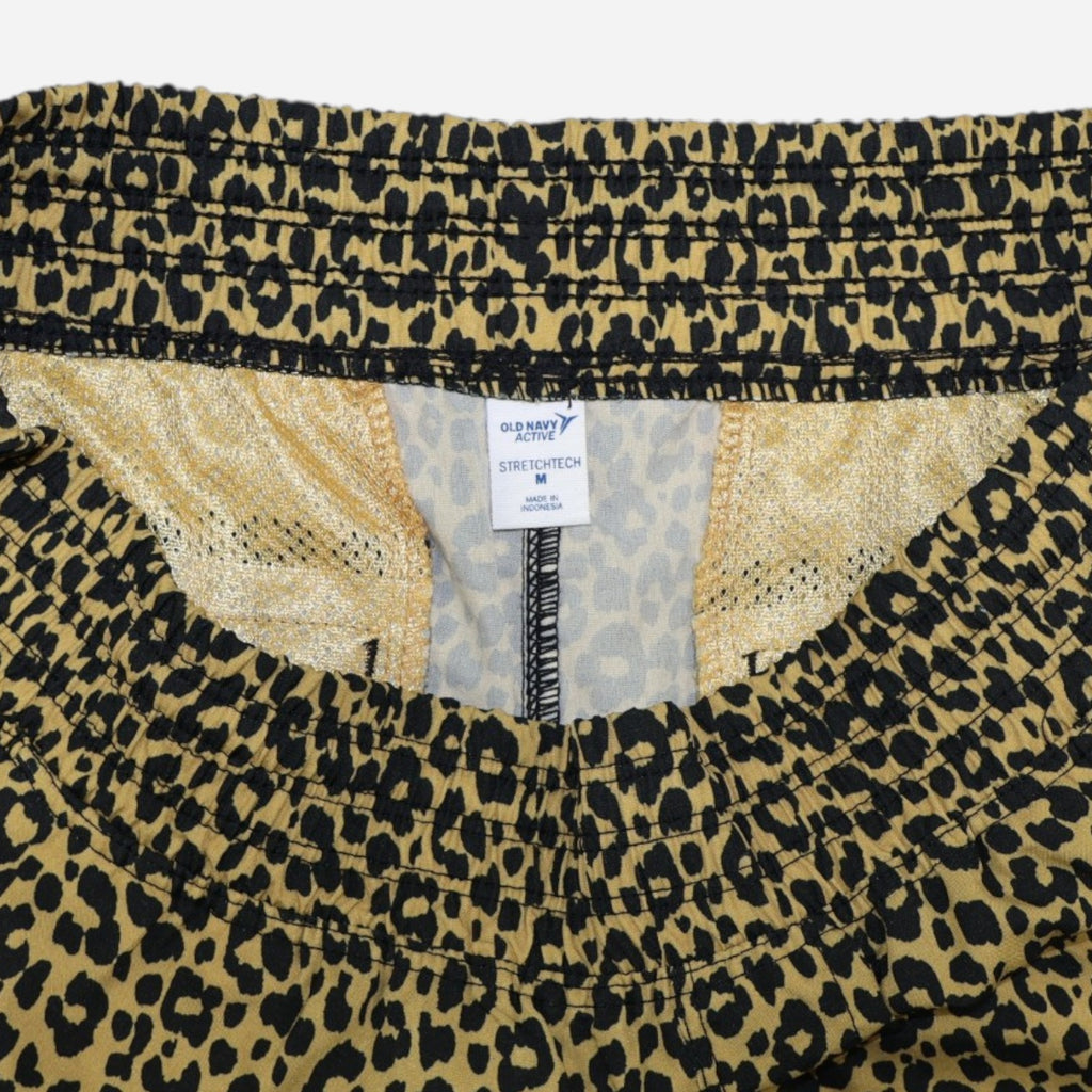SHORTS DEPORTIVOS CON ESTAMPADO DE LEOPARDO | OLD NAVY | TALLA M