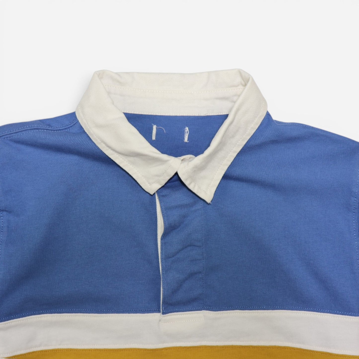 POLO MANAGA LARGA AZUL PARA NIÑOS | TALLA M
