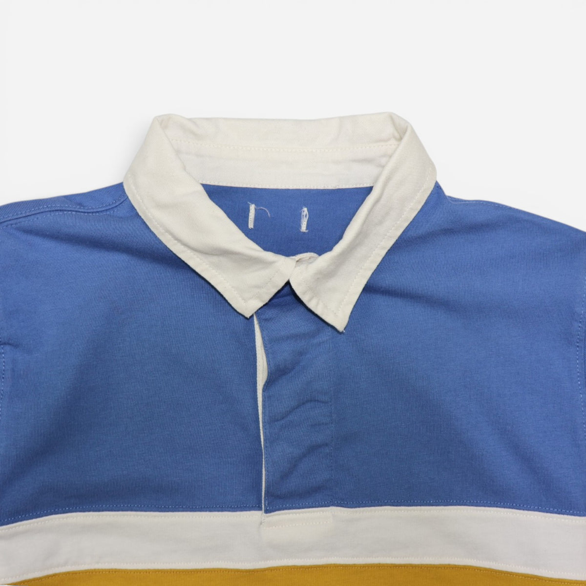 POLO MANAGA LARGA AZUL PARA NIÑOS | TALLA M