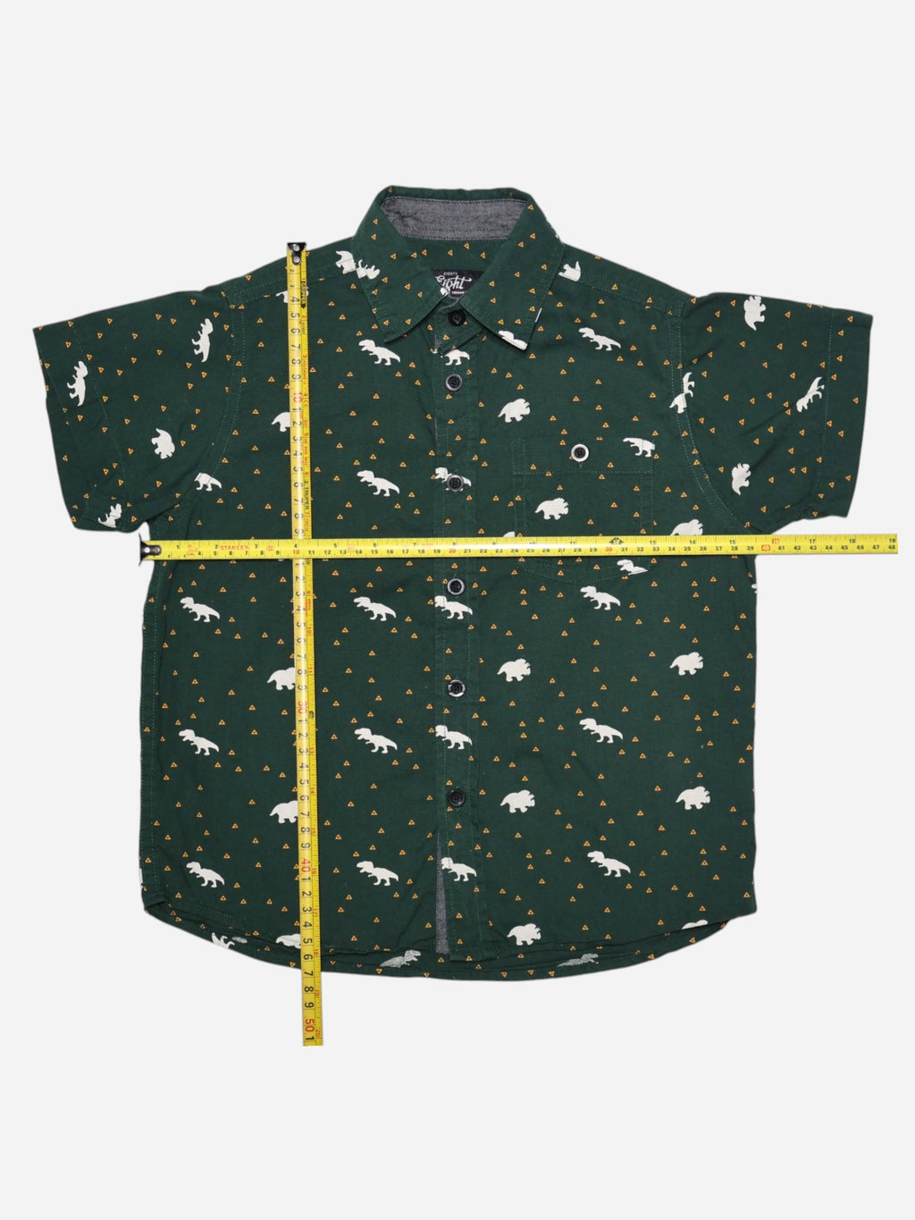 Camisa de mangas cortas con dinosaurios para niño Eighty Eight talla 5/6, foto 4