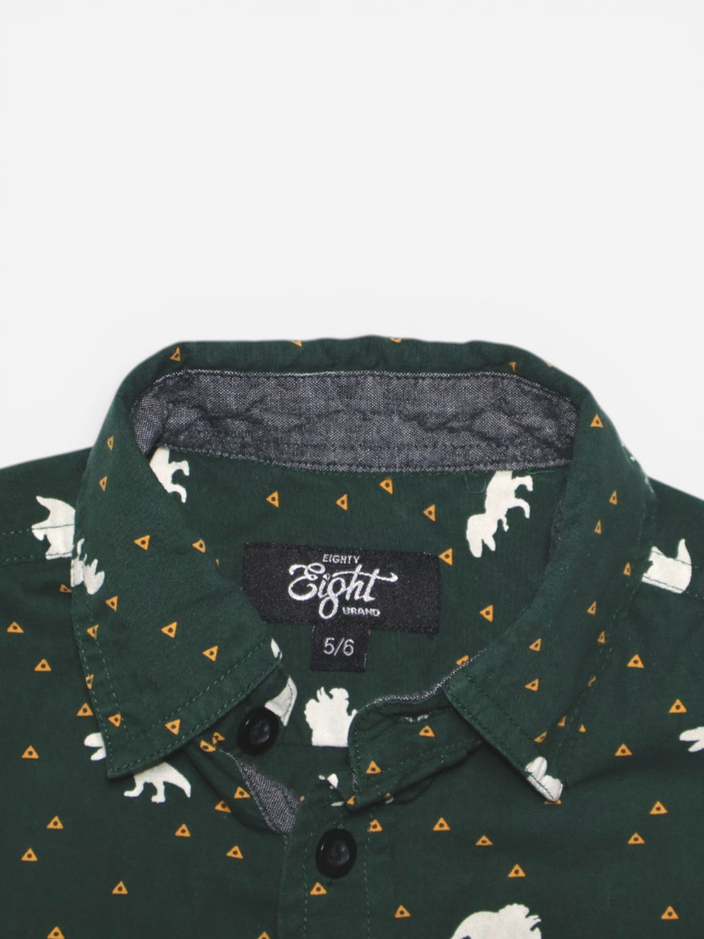 Camisa de mangas cortas con dinosaurios para niño Eighty Eight talla 5/6, foto 5