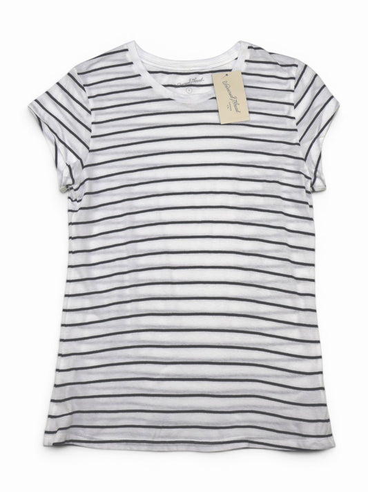 T-SHIRT DE RAYAS BLANCA Y NEGRA | UNIVERSAL THREAD | TALLA S
