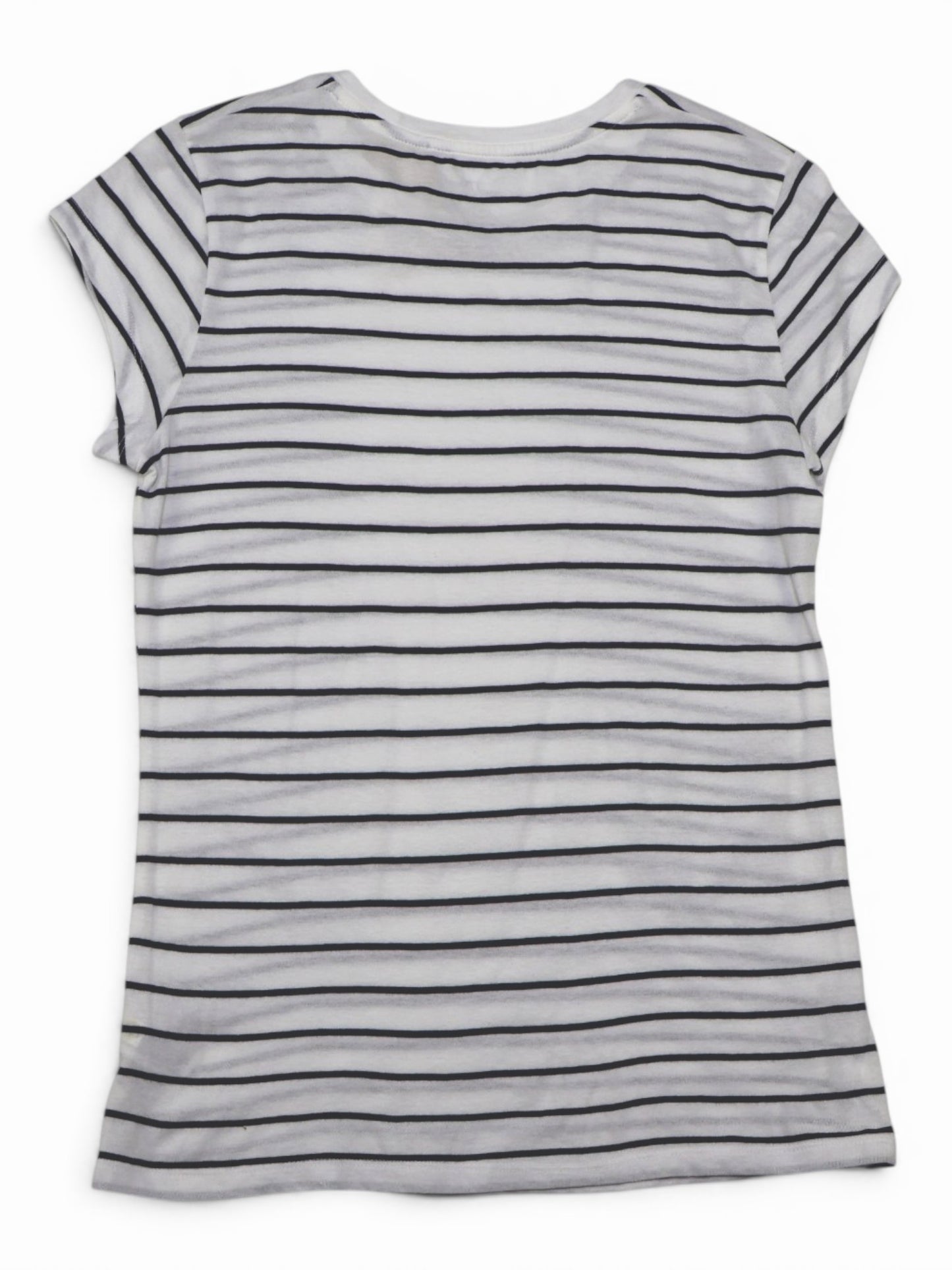 T-SHIRT DE RAYAS BLANCA Y NEGRA | UNIVERSAL THREAD | TALLA S