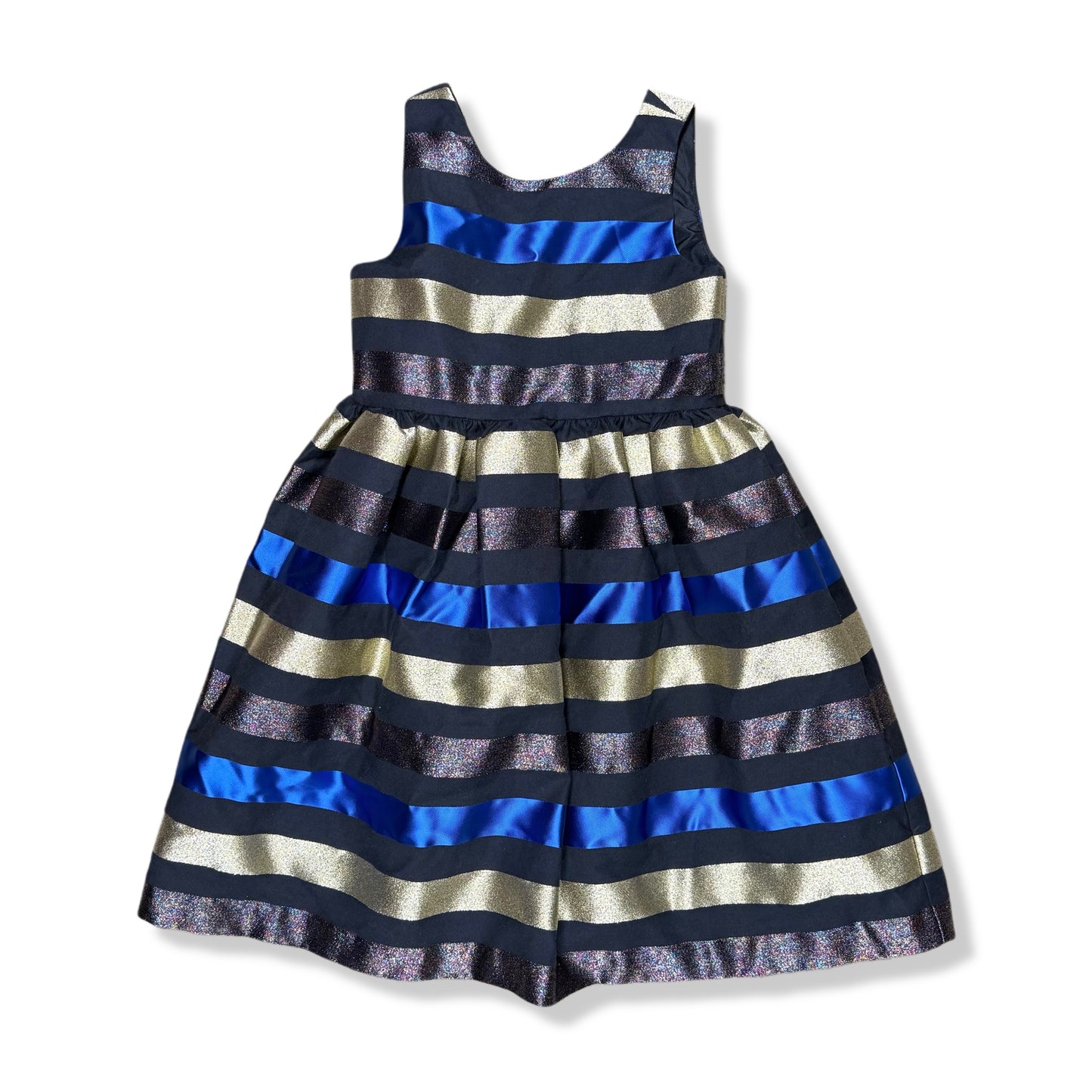 VESTIDO CON RAYAS METALIZADAS PARA NIÑAS | GYMBOREE | 5