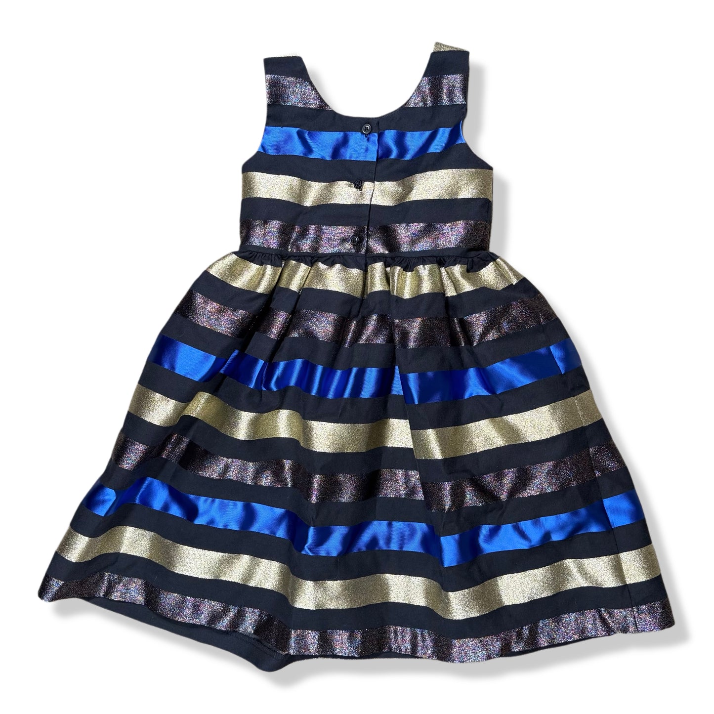 VESTIDO CON RAYAS METALIZADAS PARA NIÑAS | GYMBOREE | 5