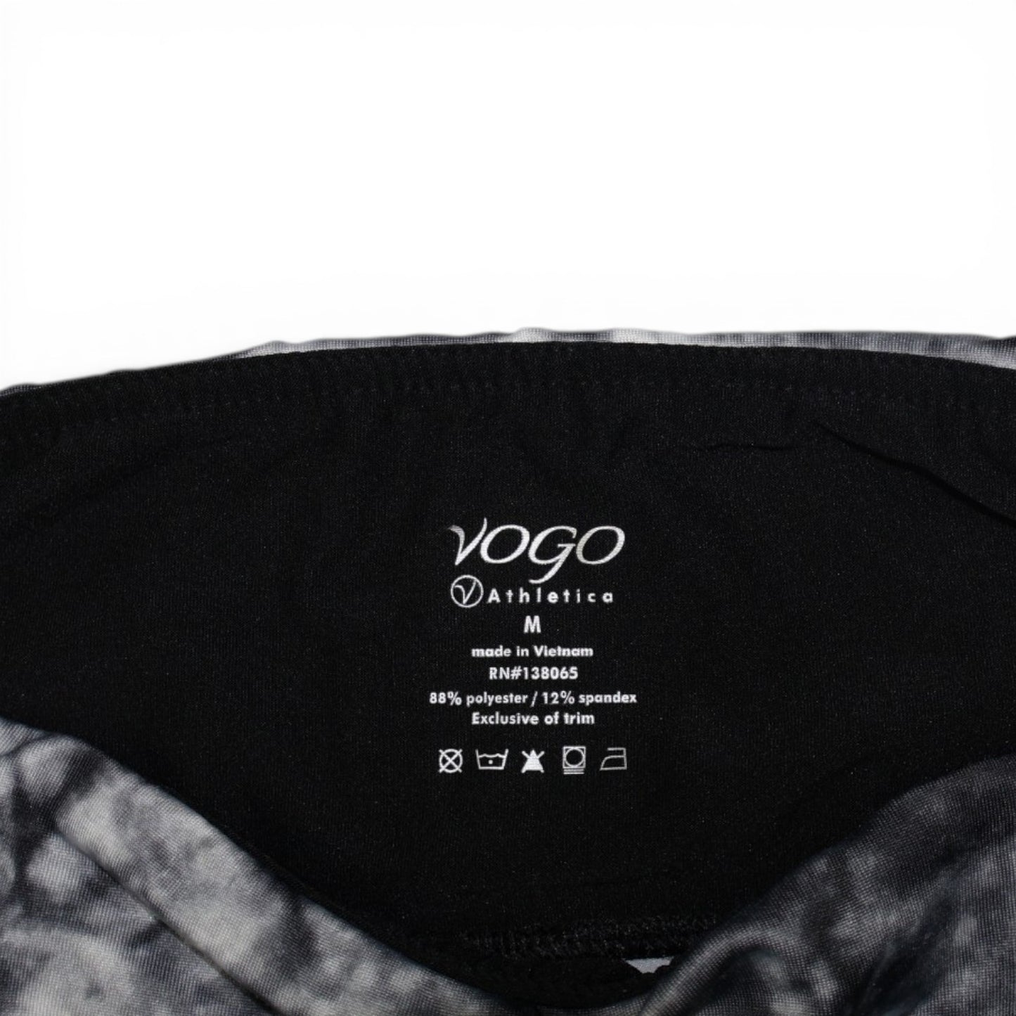 SHORTS DEPORTIVOS CON ESTAMPADO TIE DYE | VOGO ATHLETICA | TALLA M
