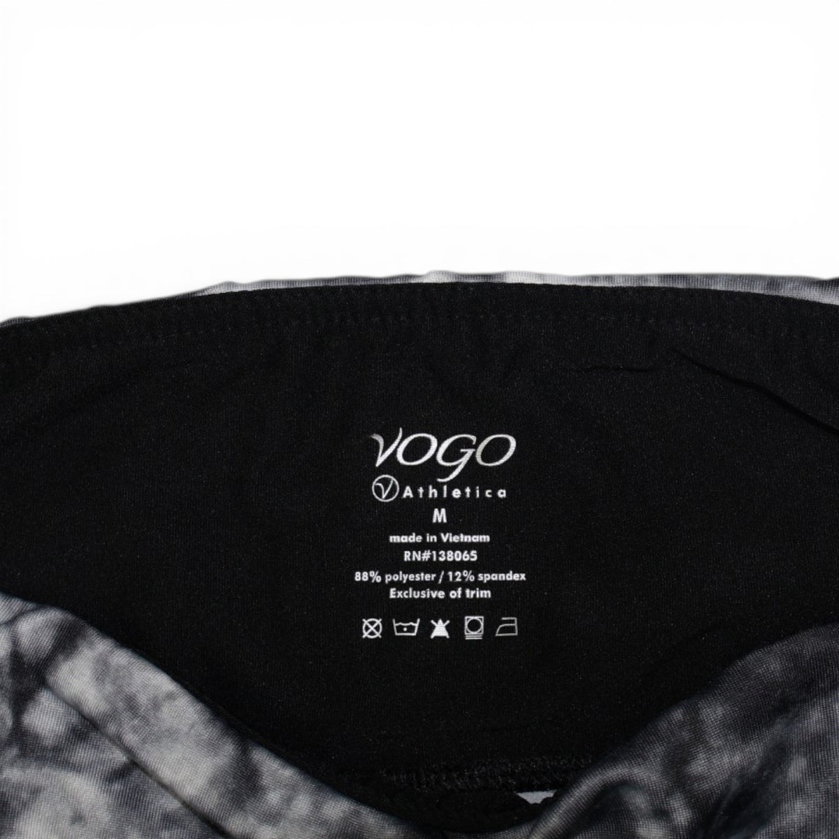 SHORTS DEPORTIVOS CON ESTAMPADO TIE DYE | VOGO ATHLETICA | TALLA M