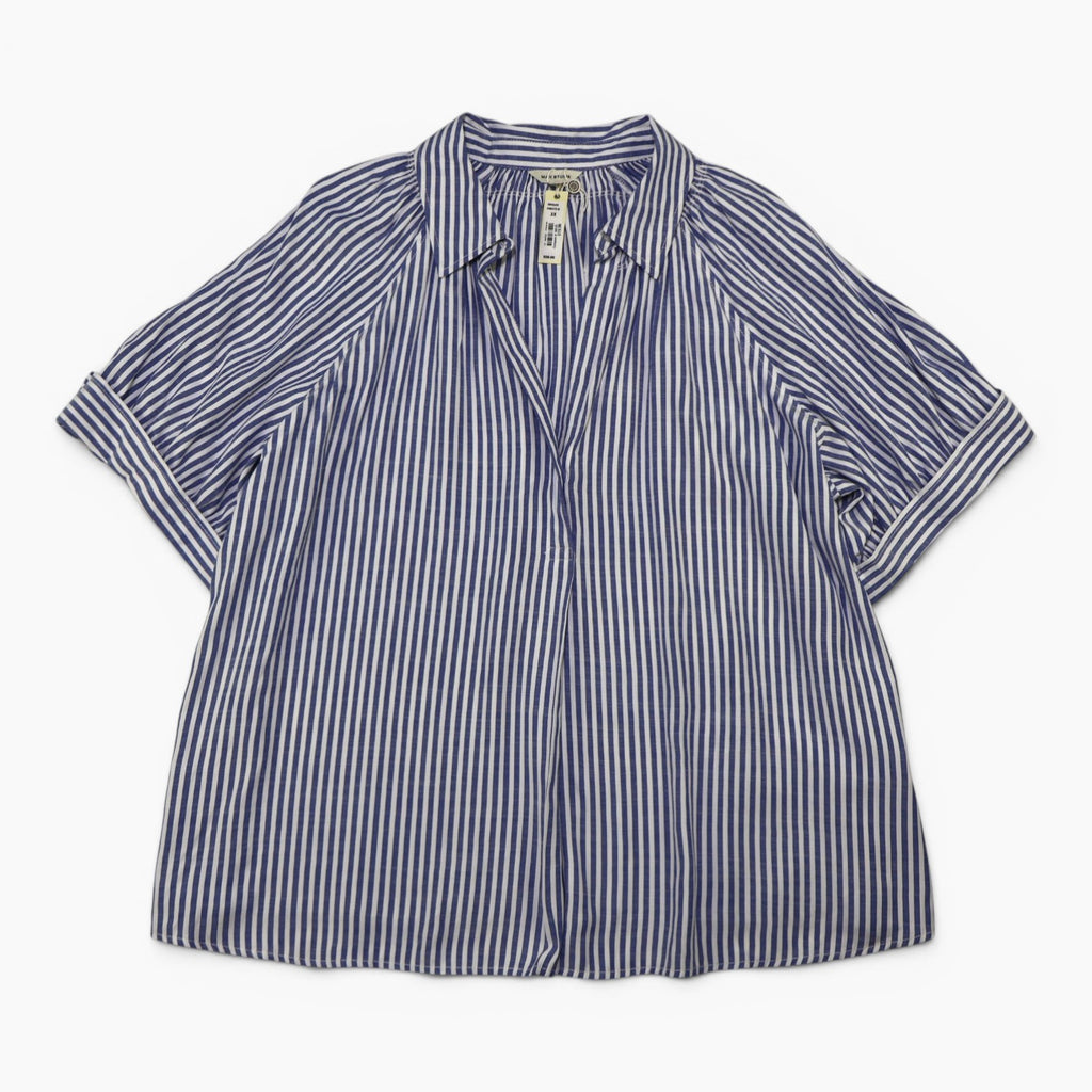 NEW | BLUSA DE RAYAS AZUL Y BLANCA | MAX STUDIO | TALLA 3X