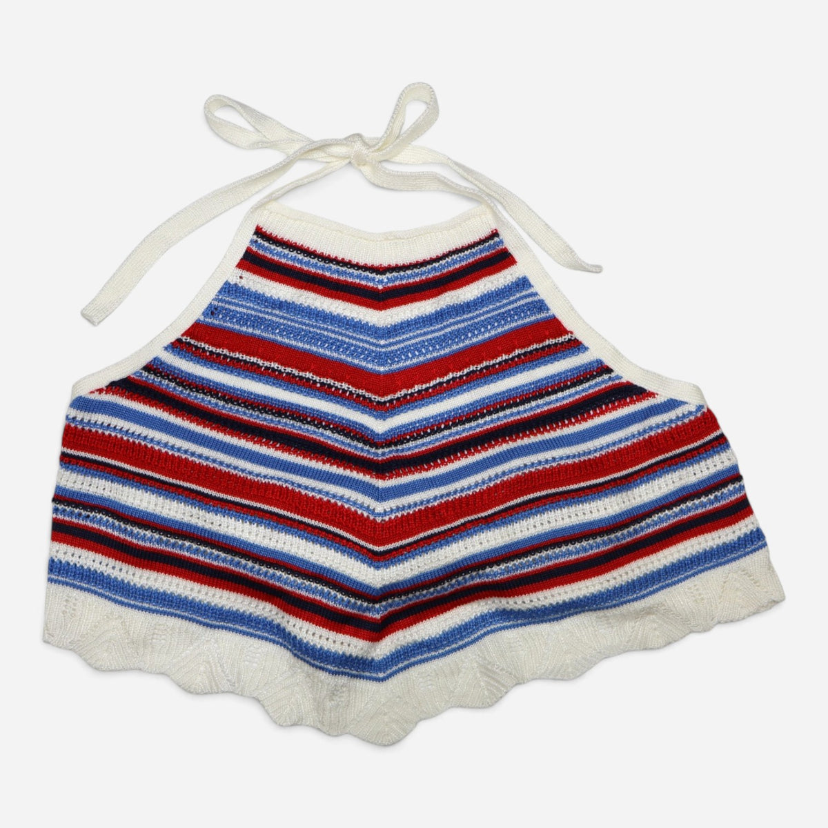 TOP TEJIDO CUELLO HALTER CON RAYAS | NO BOUNDARIES | TALLA XXL (19)