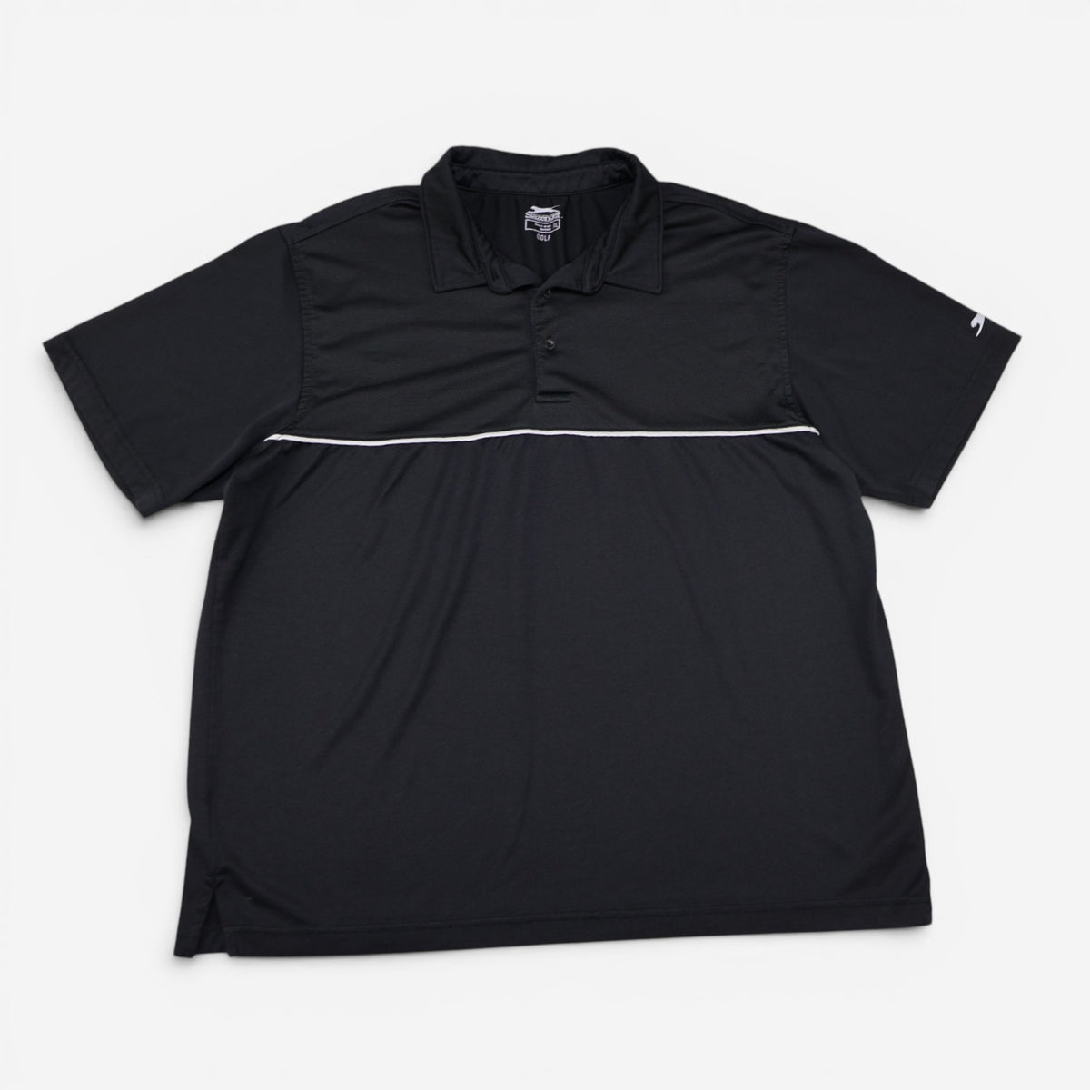 POLO DEPORTIVO NEGRO | SLAZENGER GOLF | TALLA XL