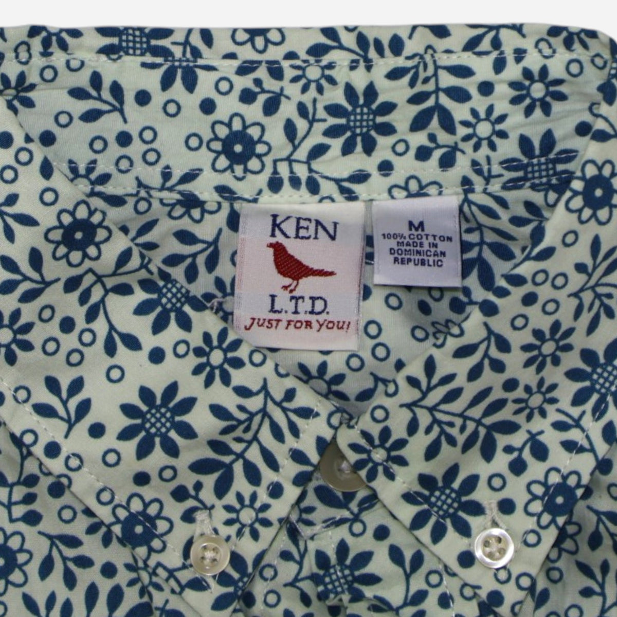 CAMISA MANGA CORTA DE HOMBRE CON ESTAMPADO FLORAL | KEN  | TALLA M