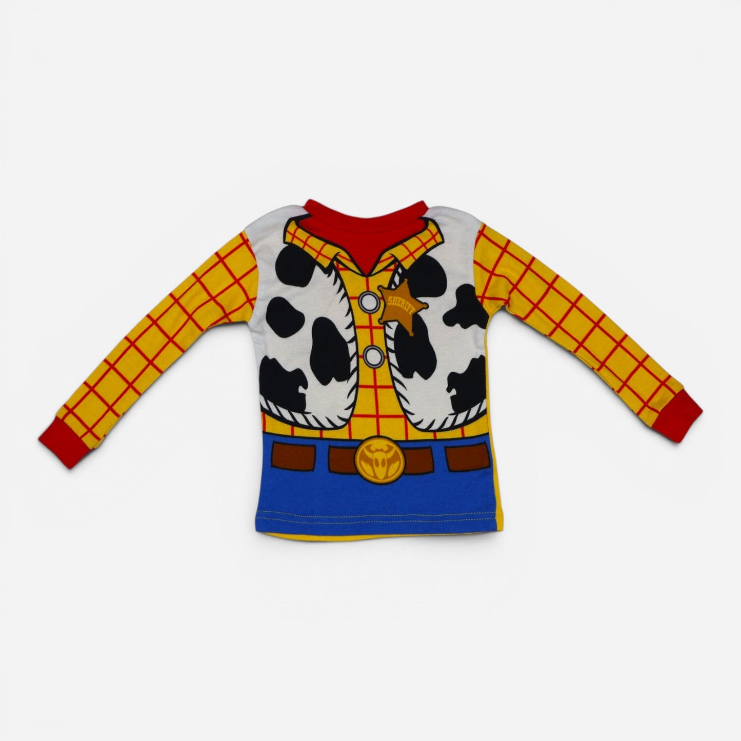 TOP DE PIJAMA MANGA LARGA DE TOY STORY | DISNEY PIXAR | TALLA 2T