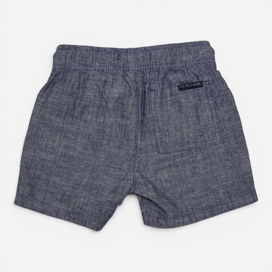 SHORT AZUL PARA NIÑO | U.S. POLO ASSN. | TALLA 2T
