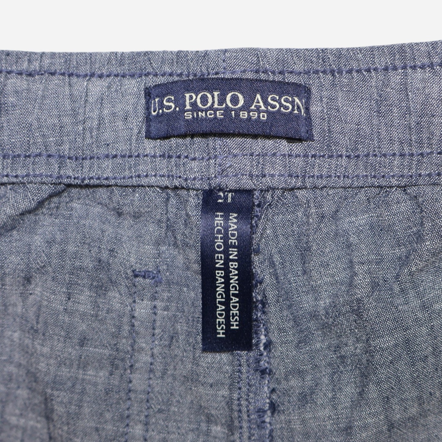 SHORT AZUL PARA NIÑO | U.S. POLO ASSN. | TALLA 2T