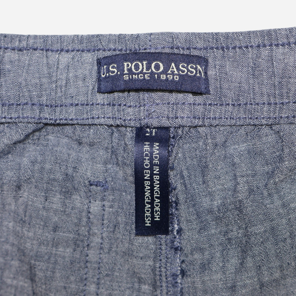 SHORT AZUL PARA NIÑO | U.S. POLO ASSN. | TALLA 2T