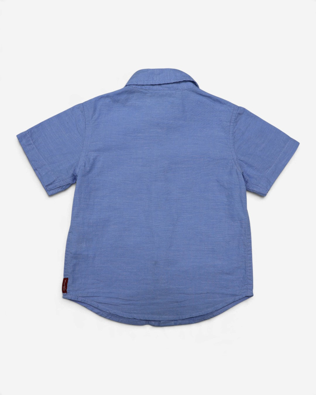 Camisa azul claro de mangas cortas para niño Wrangler talla 3T, foto 7