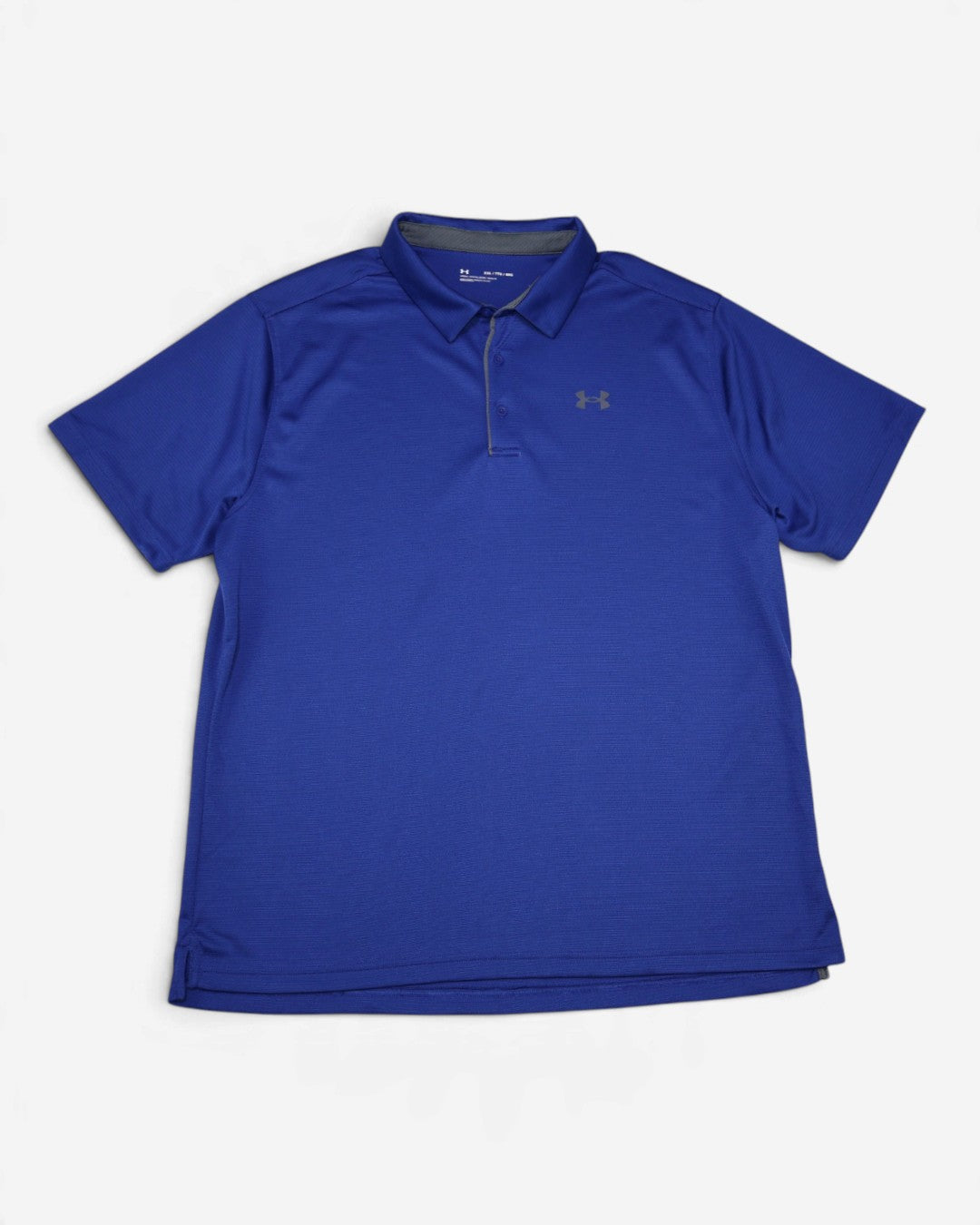 POLO AZUL DEPORTIVO PARA HOMBRE | UNDER ARMOUR | TALLA XXL