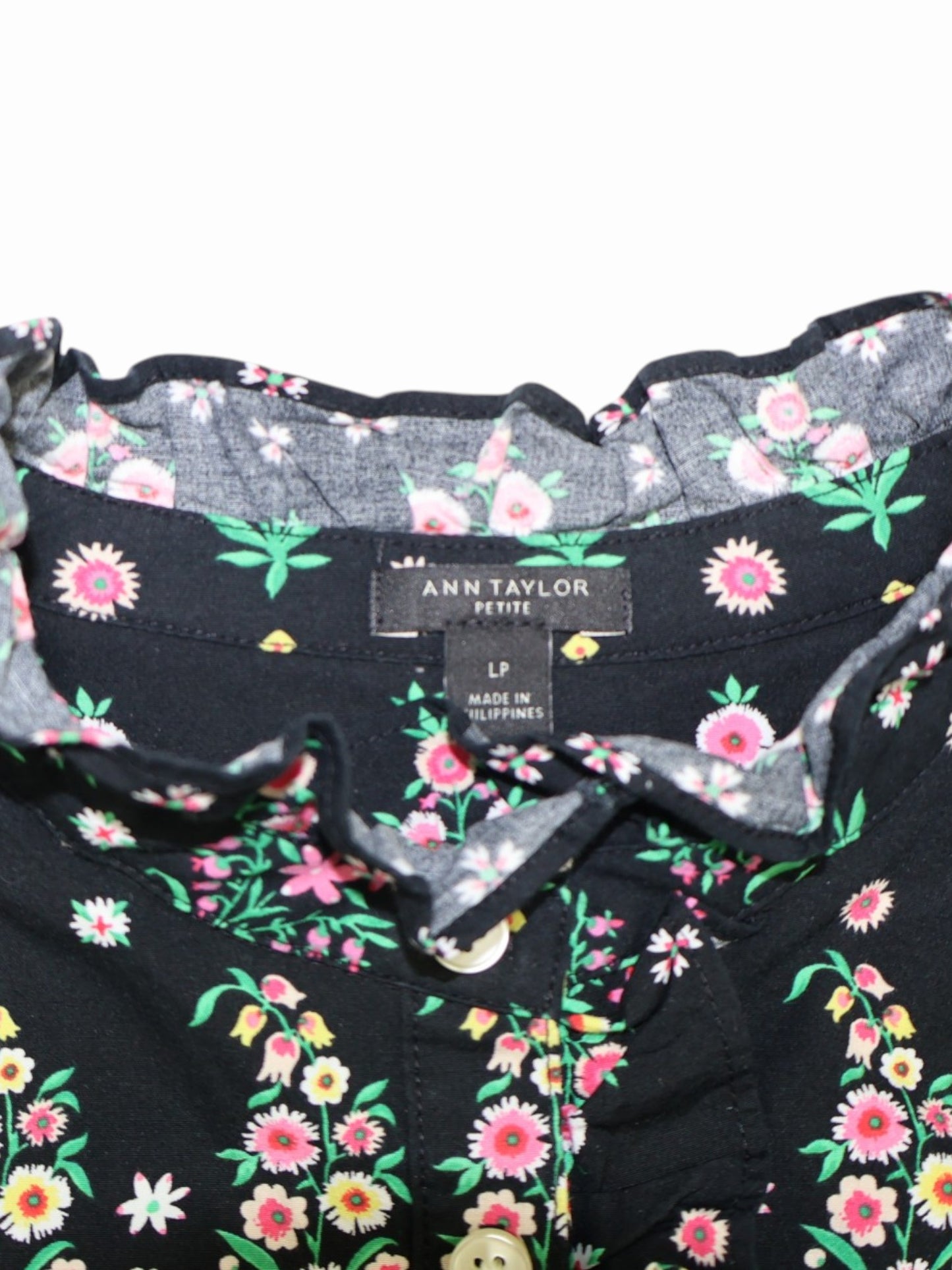 BLUSA SIN MANGAS CON ESTAMPADO FLORAL | ANN TAYLOR | L PETITE