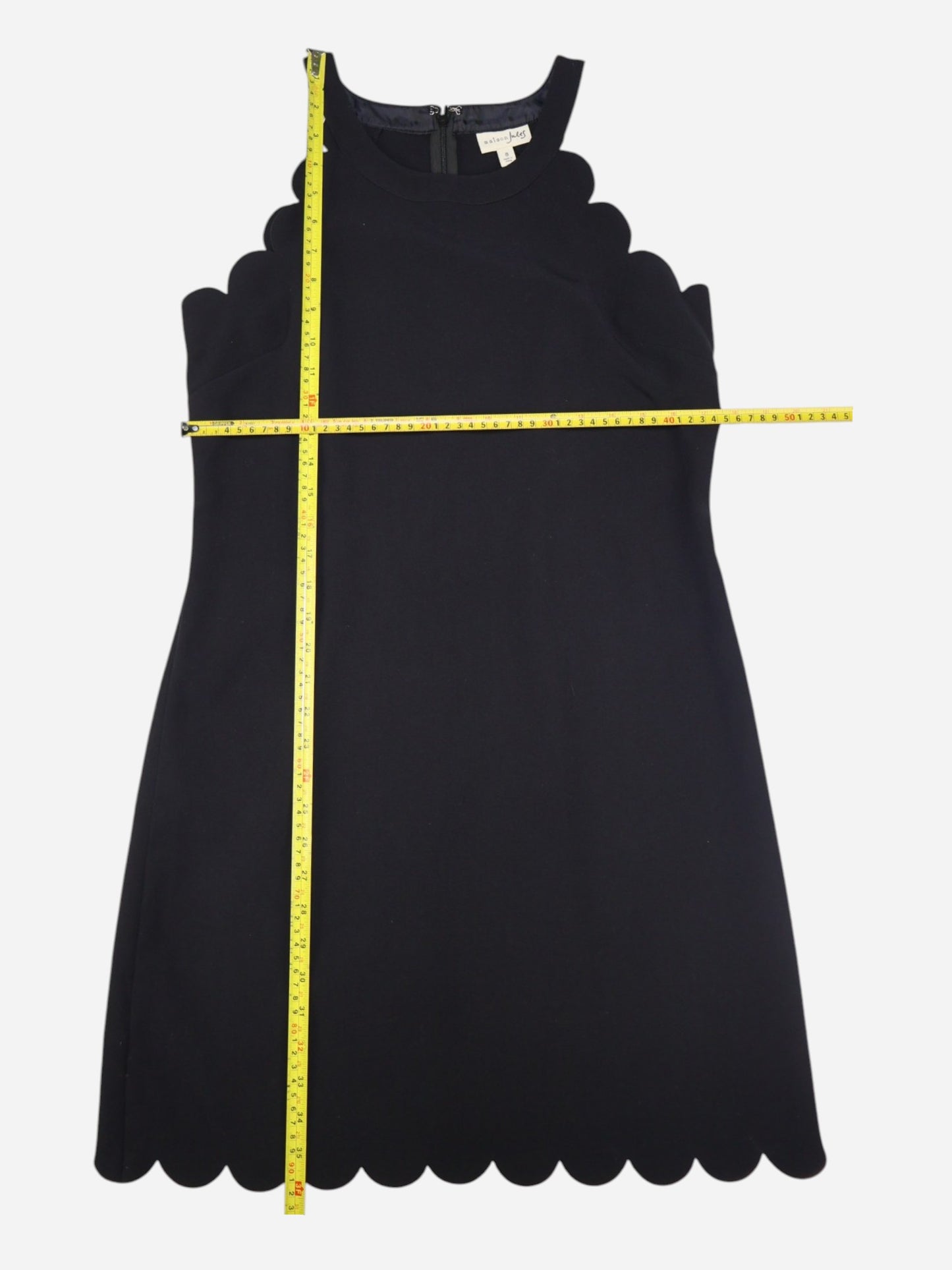 VESTIDO NEGRO CORTO SIN MANGAS | MAISON JULES | TALLA 8 (M)