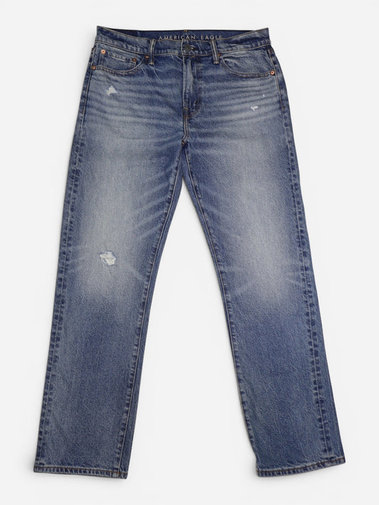 PANTALÓN JEAN AZUL RECTO EASYFLEX | AMERICAN EAGLE | TALLA 32X32