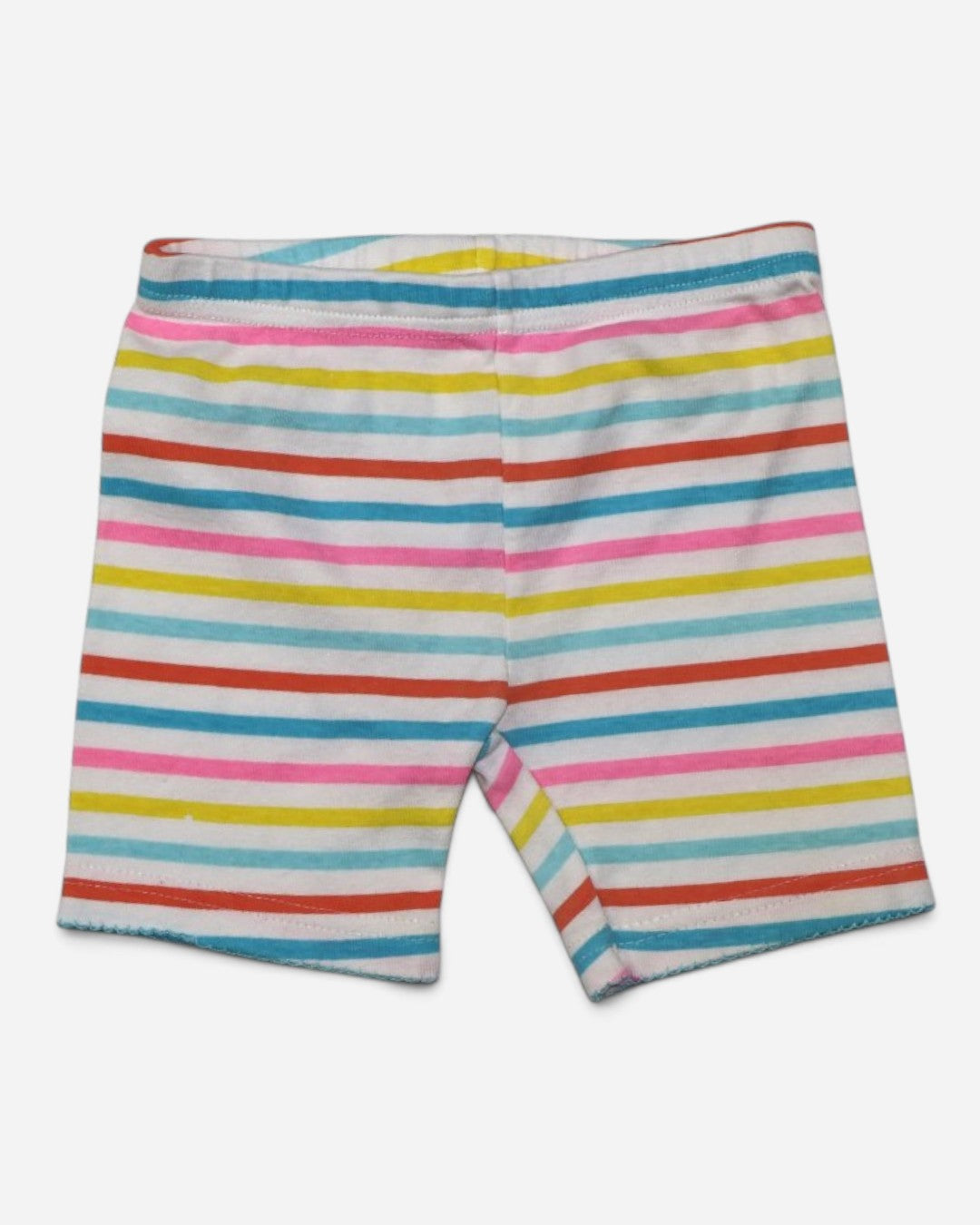 Shorts de rayas de colores Carter's para niña, talla 24 meses, ropa de segunda mano en República Dominicana