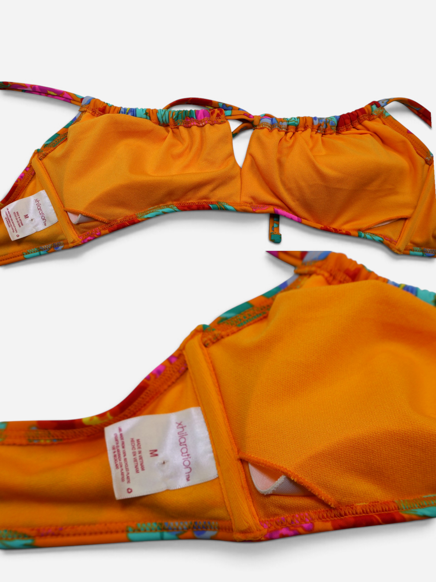 BIKINI DE DOS PIEZAS CON ESTAMPADO FLORAL PARA MUJER | XHILARATION | TALLA M/L
