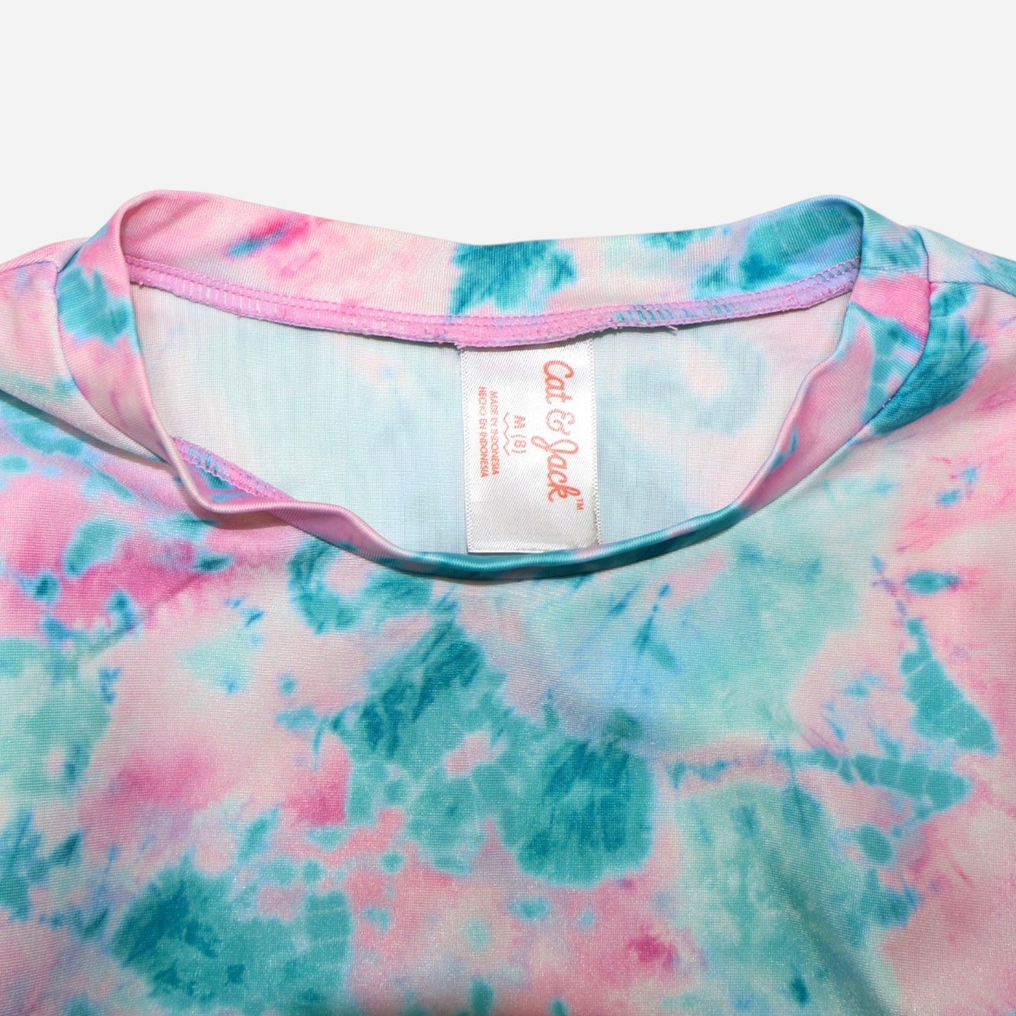CAMISETA DE BAÑO MANGA LARGA PARA NIÑA | CAT & JACK | TALLA M (8)