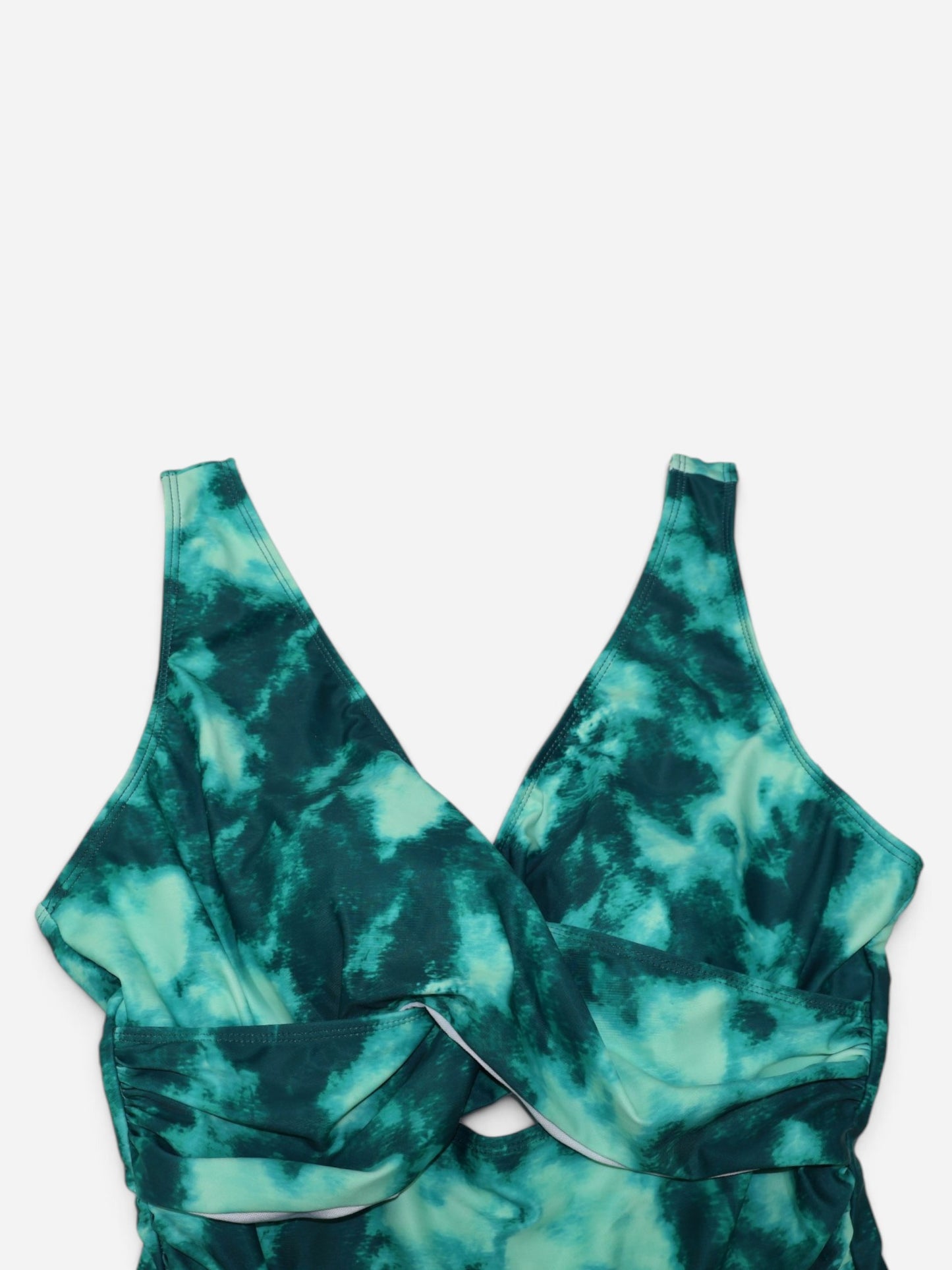 TRAJE DE BAÑO ENTERO VERDE PARA MUJER | TALLA 1XL