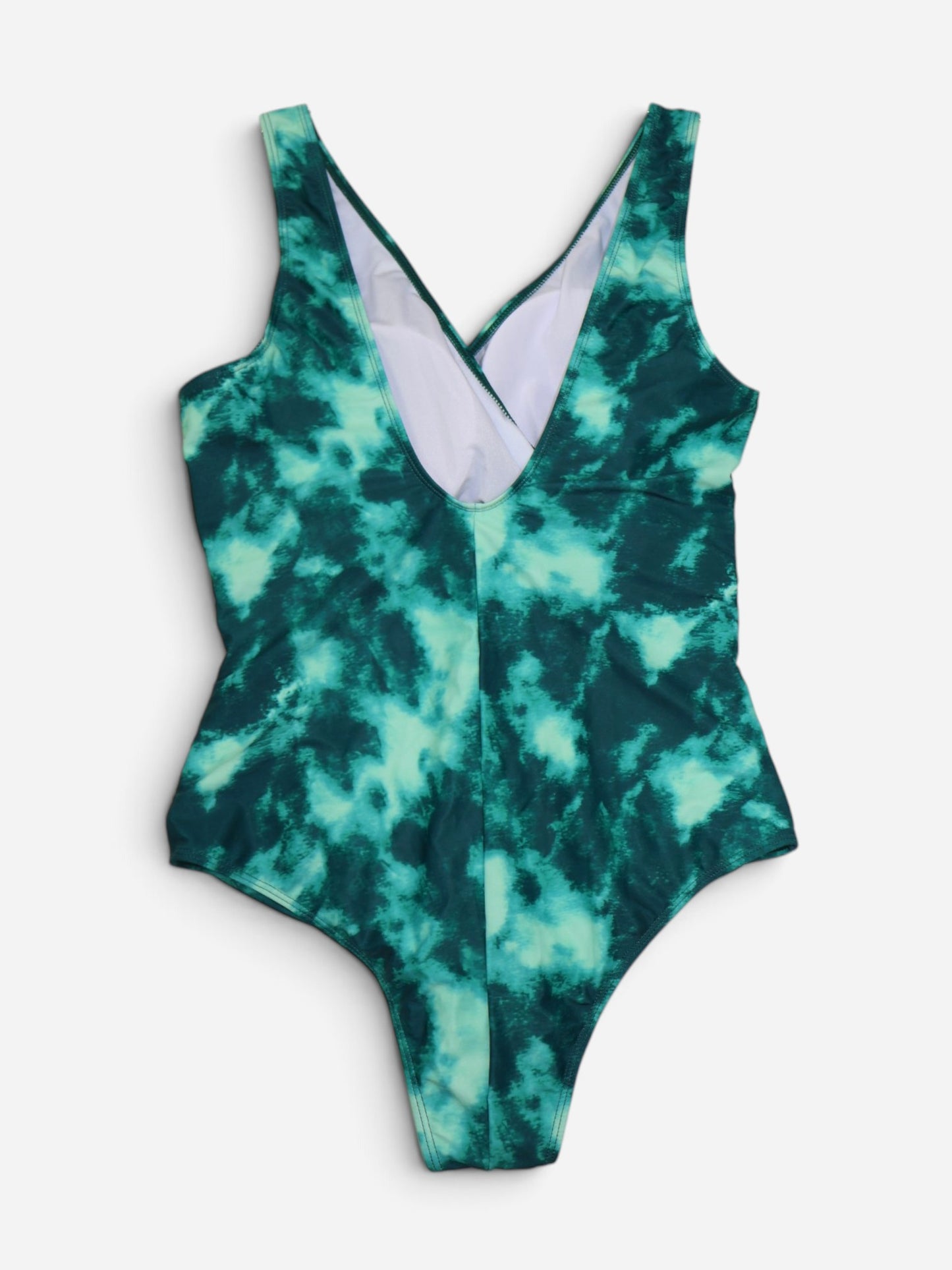 TRAJE DE BAÑO ENTERO VERDE PARA MUJER | TALLA 1XL