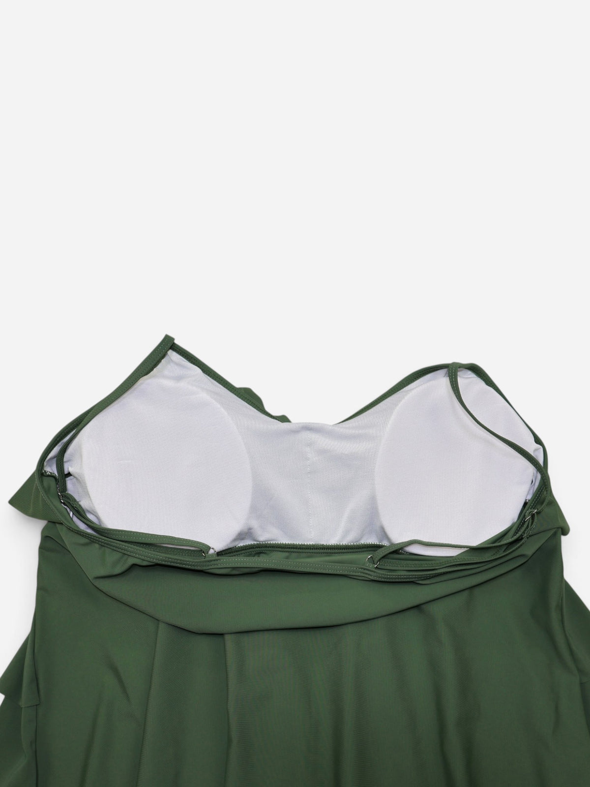 TOP DE TANKINI VERDE PARA MUJER | TALLA 4XL
