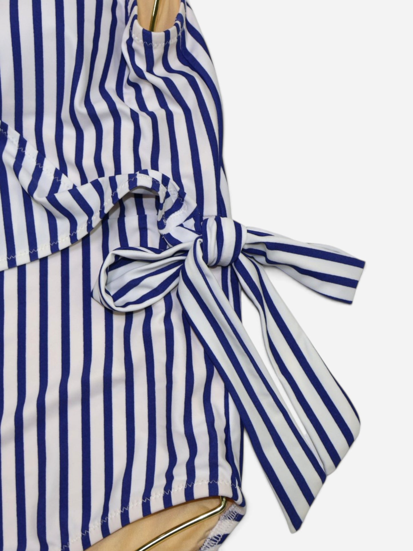 TRAJE DE BAÑO ENTERO DE RAYAS PARA MUJER | CABANA LIFE X TALBOTS | TALLA L