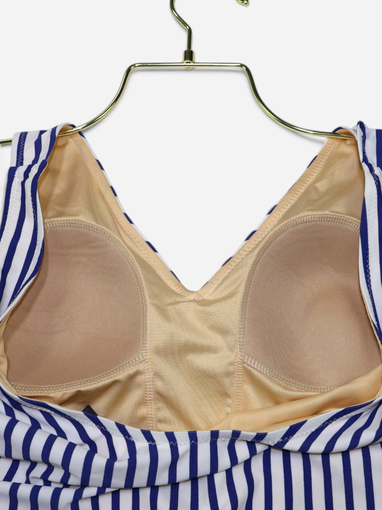 TRAJE DE BAÑO ENTERO DE RAYAS PARA MUJER | CABANA LIFE X TALBOTS | TALLA L