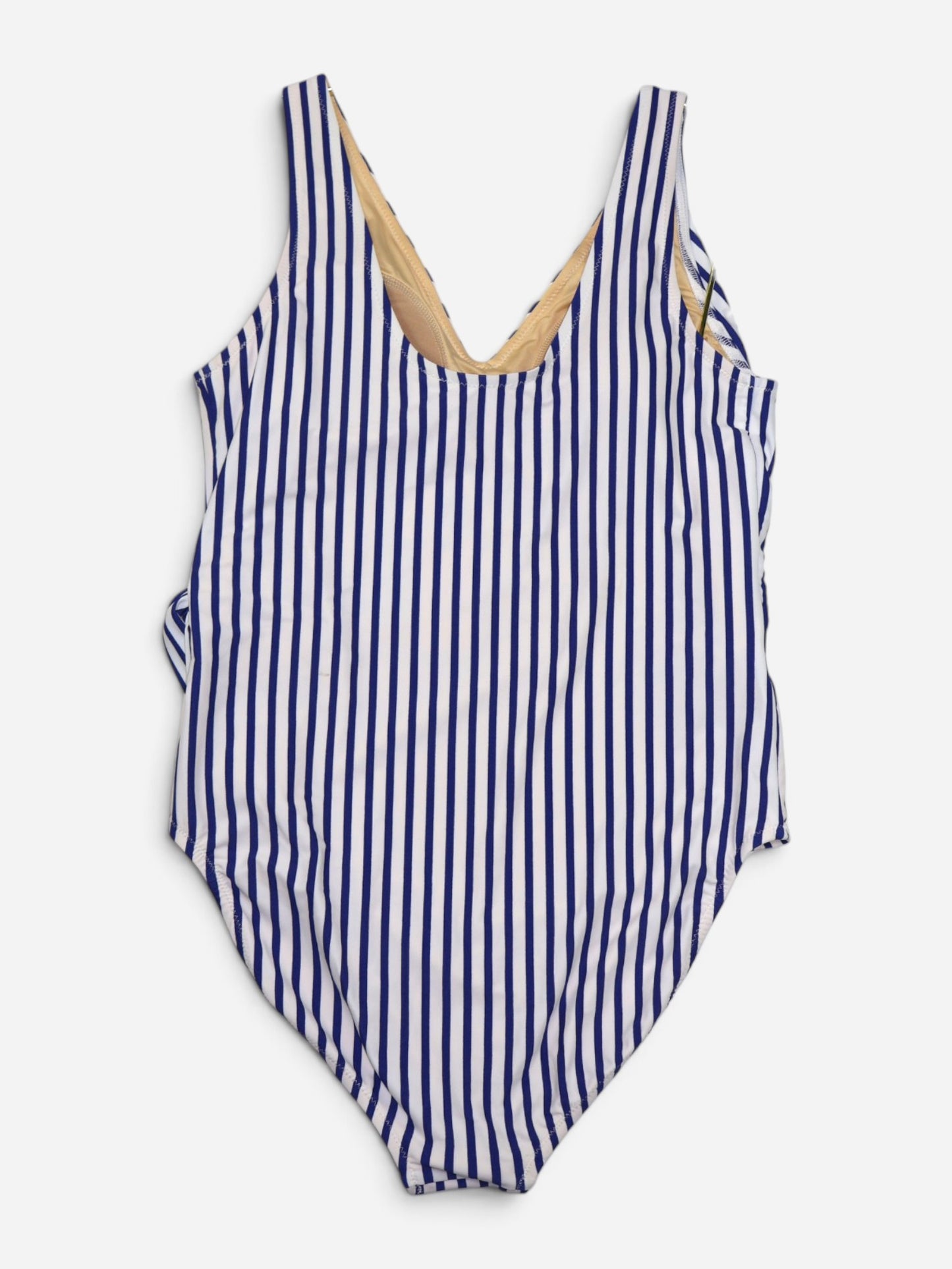 TRAJE DE BAÑO ENTERO DE RAYAS PARA MUJER | CABANA LIFE X TALBOTS | TALLA L