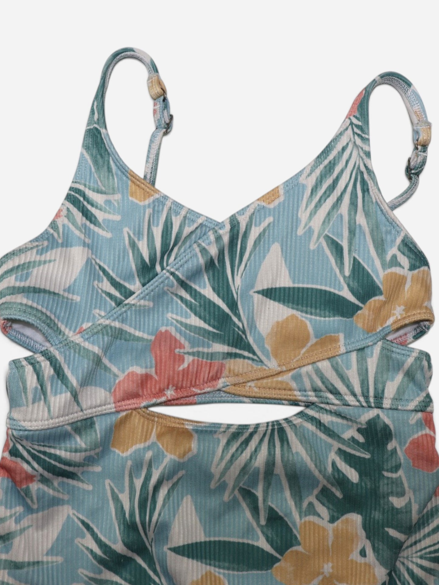 TRAJE DE BAÑO CON ESTAMPADO TROPICAL PARA NIÑA | ABERCROMBIE KIDS | TALLA 9/10