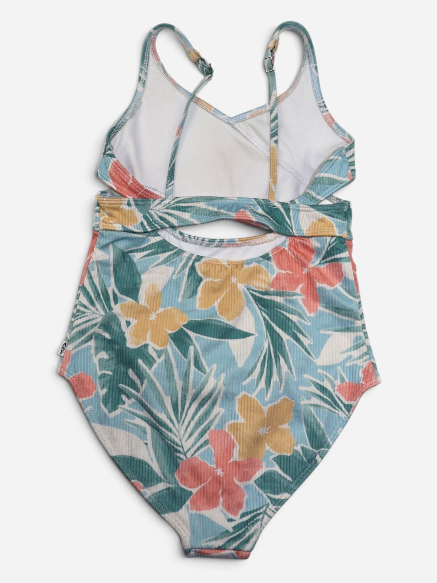 TRAJE DE BAÑO CON ESTAMPADO TROPICAL PARA NIÑA | ABERCROMBIE KIDS | TALLA 9/10