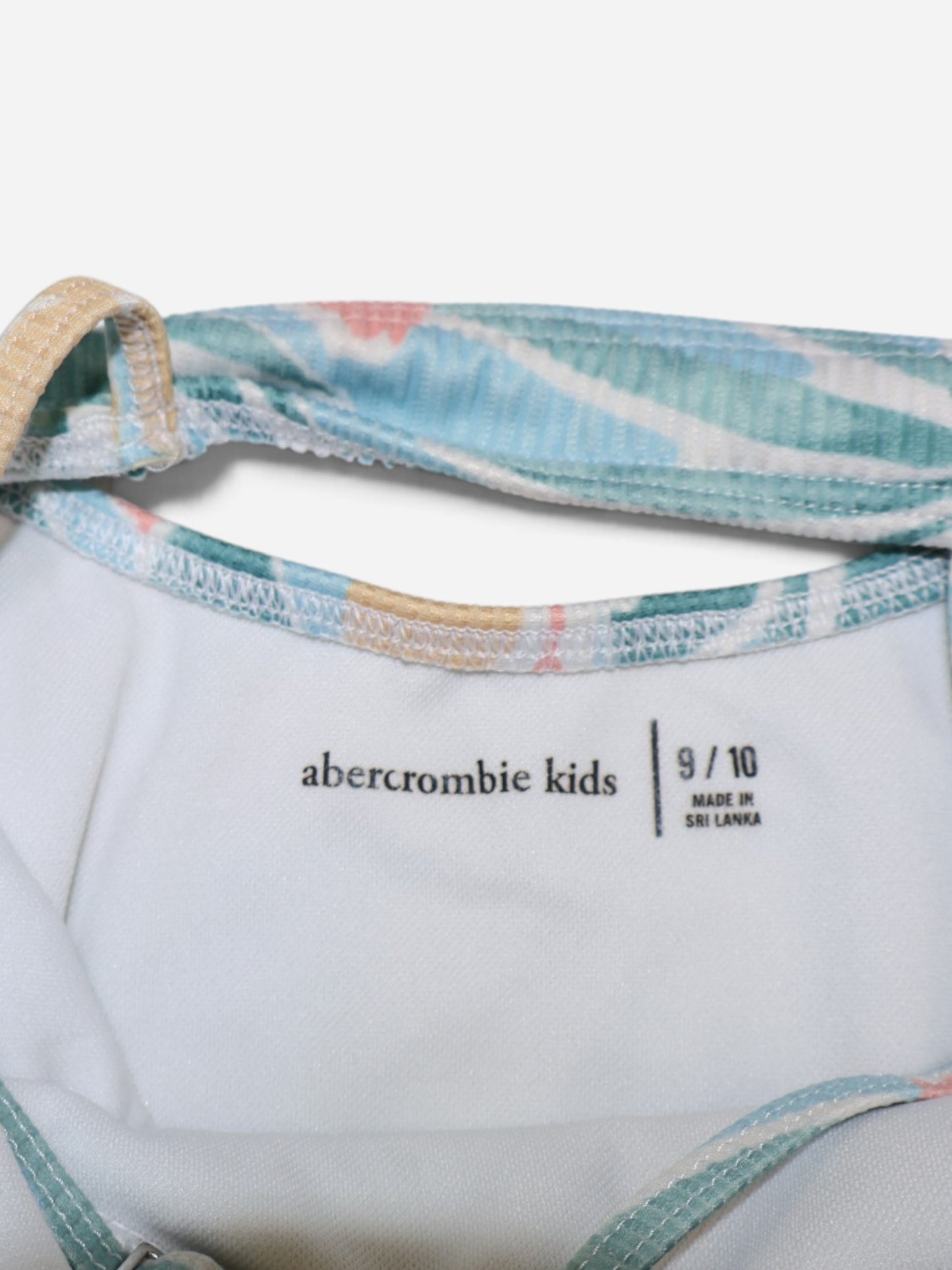TRAJE DE BAÑO CON ESTAMPADO TROPICAL PARA NIÑA | ABERCROMBIE KIDS | TALLA 9/10