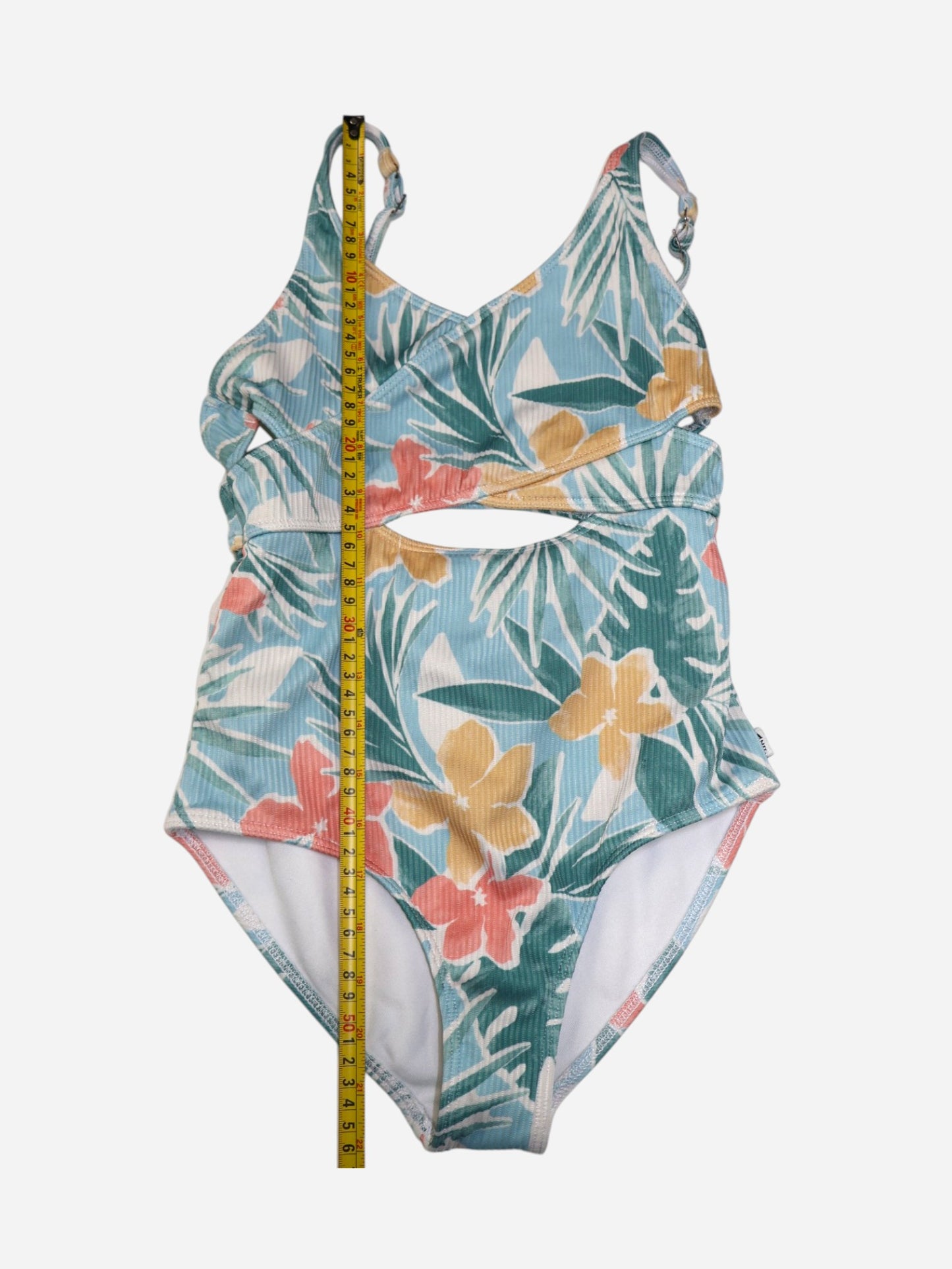 TRAJE DE BAÑO CON ESTAMPADO TROPICAL PARA NIÑA | ABERCROMBIE KIDS | TALLA 9/10