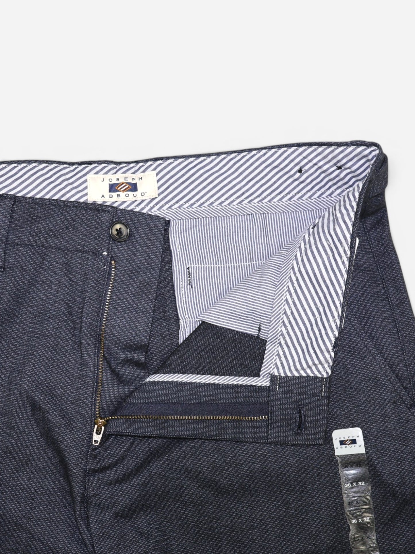 PANTALÓN DE VESTIR AZUL MARINO | JOSEPH ABBOUD | TALLA 38X32